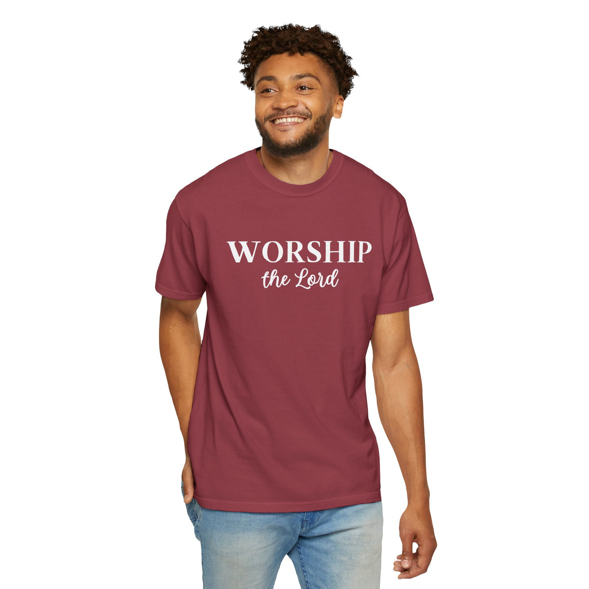 “Worship the Lord” Christian Faith T-Shirt