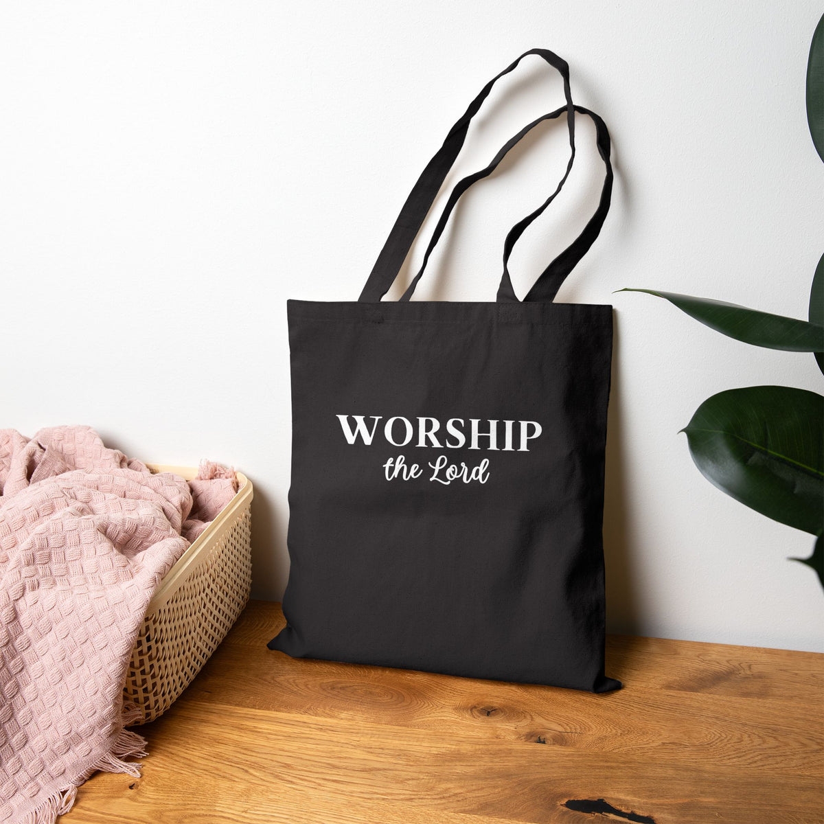 Worship the Lord | Canvas Tote