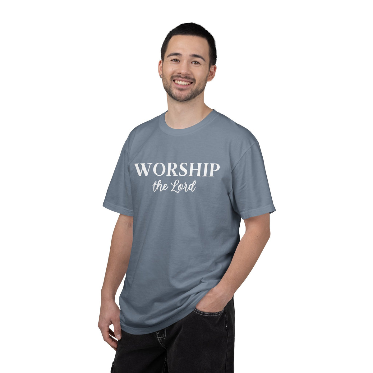 “Worship the Lord” Christian Faith T-Shirt