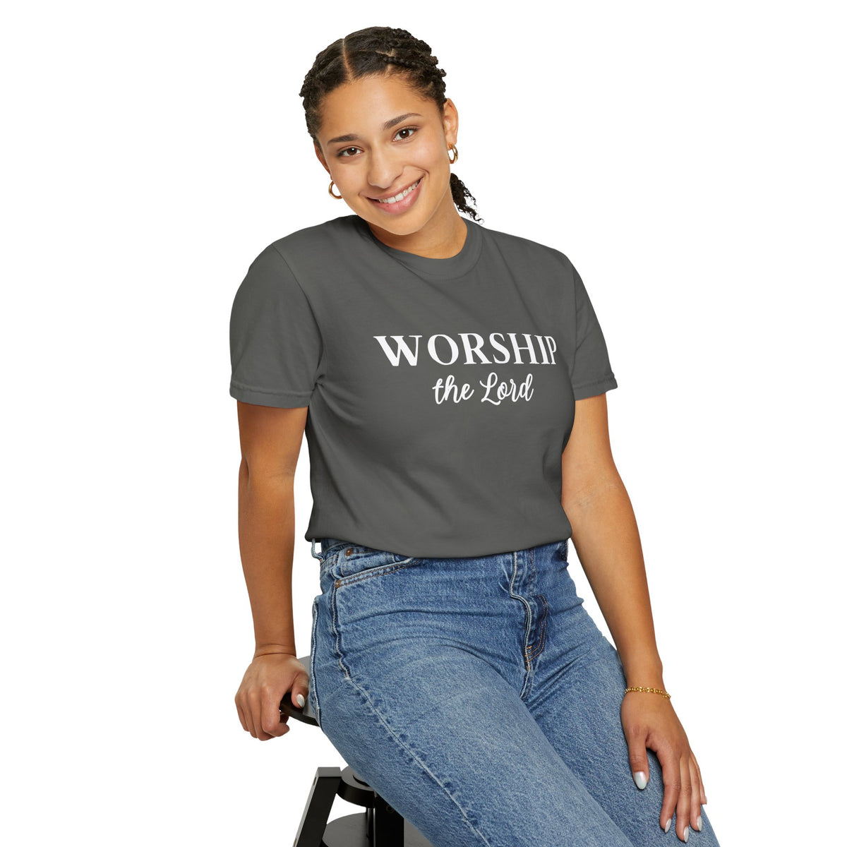 “Worship the Lord” Christian Faith T-Shirt