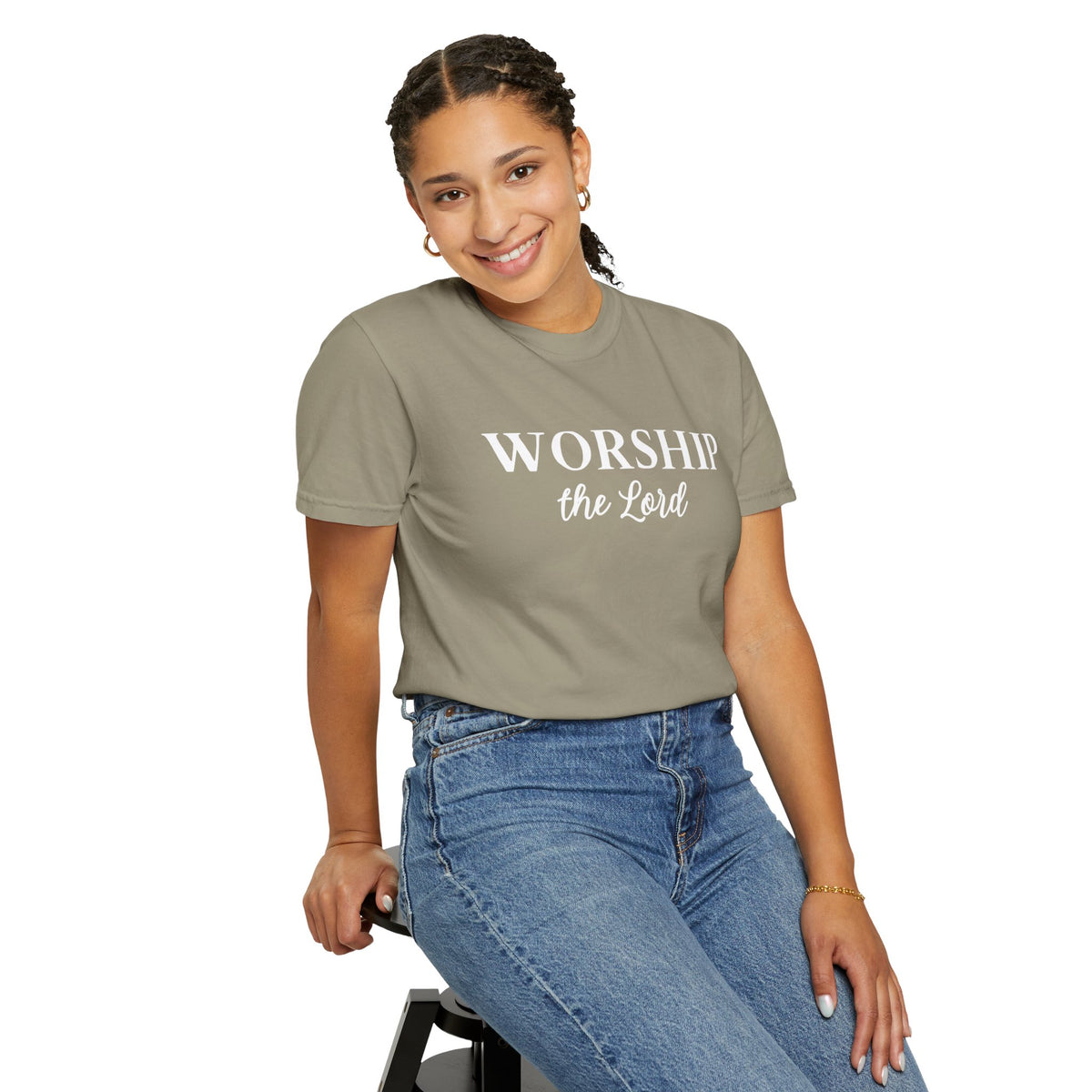 “Worship the Lord” Christian Faith T-Shirt