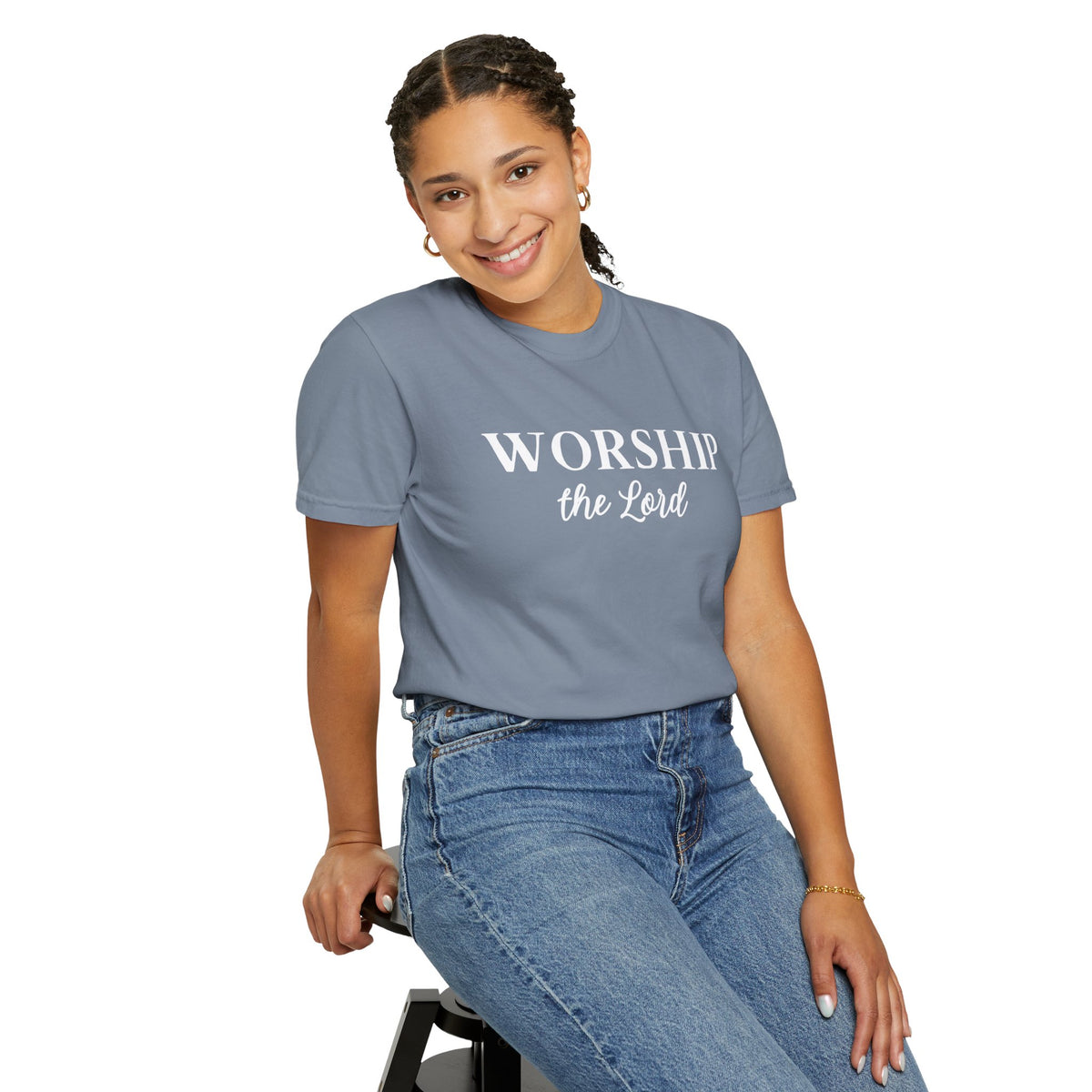 “Worship the Lord” Christian Faith T-Shirt