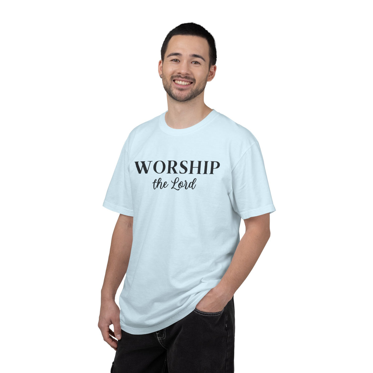 “Worship the Lord” Christian Faith T-Shirt