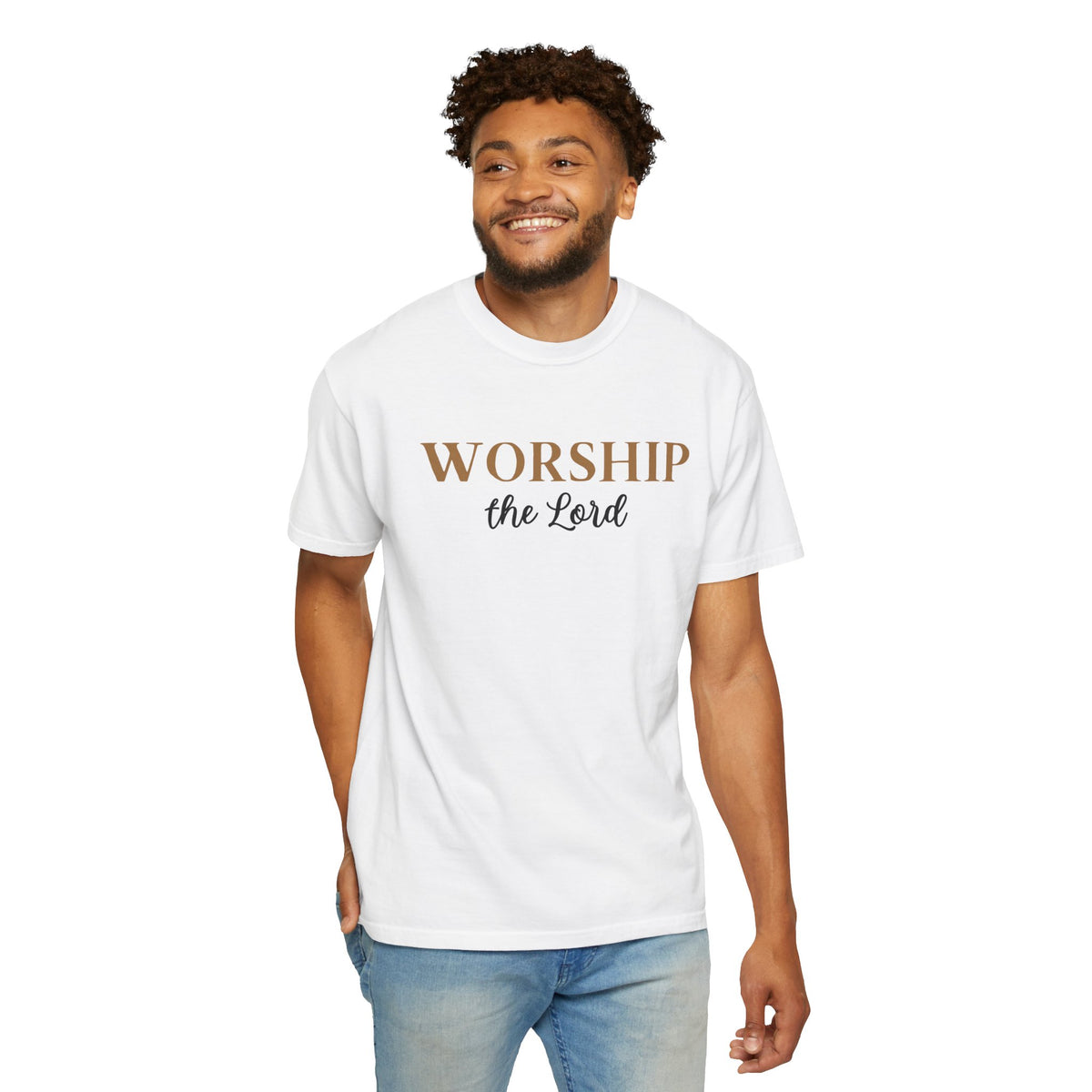 “Worship the Lord” Christian Faith T-Shirt