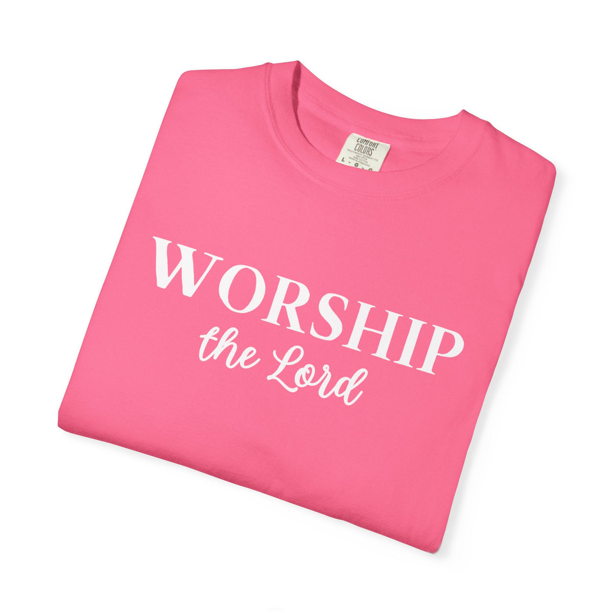 “Worship the Lord” Christian Faith T-Shirt