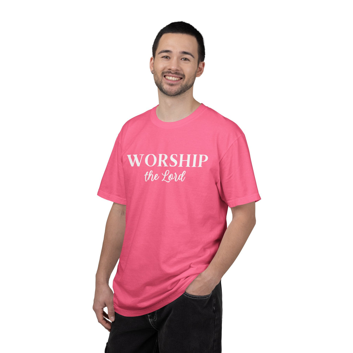 “Worship the Lord” Christian Faith T-Shirt