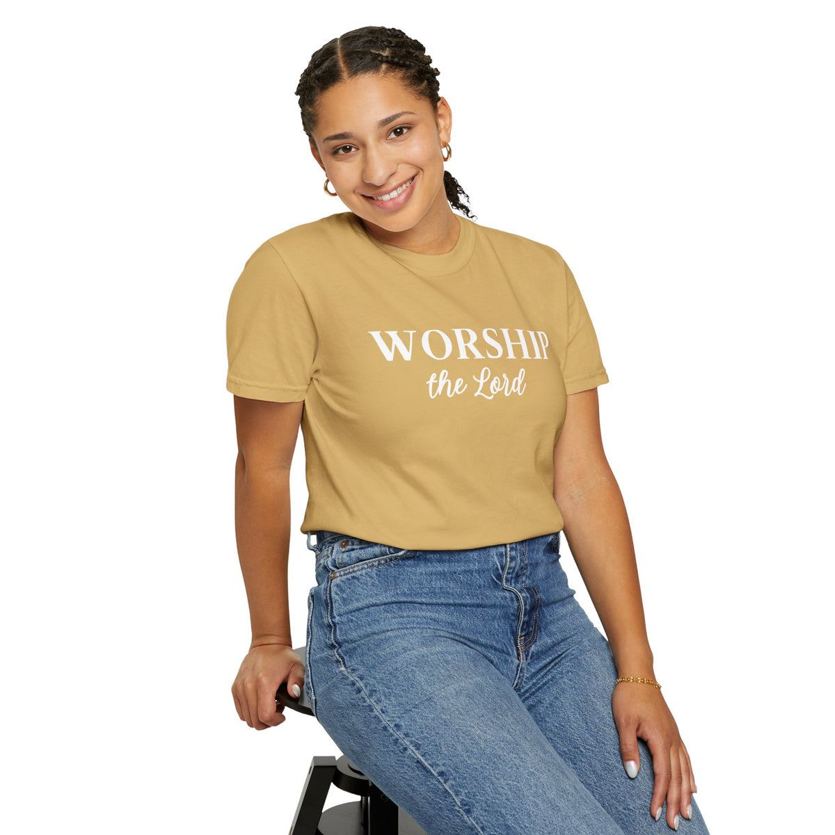 “Worship the Lord” Christian Faith T-Shirt