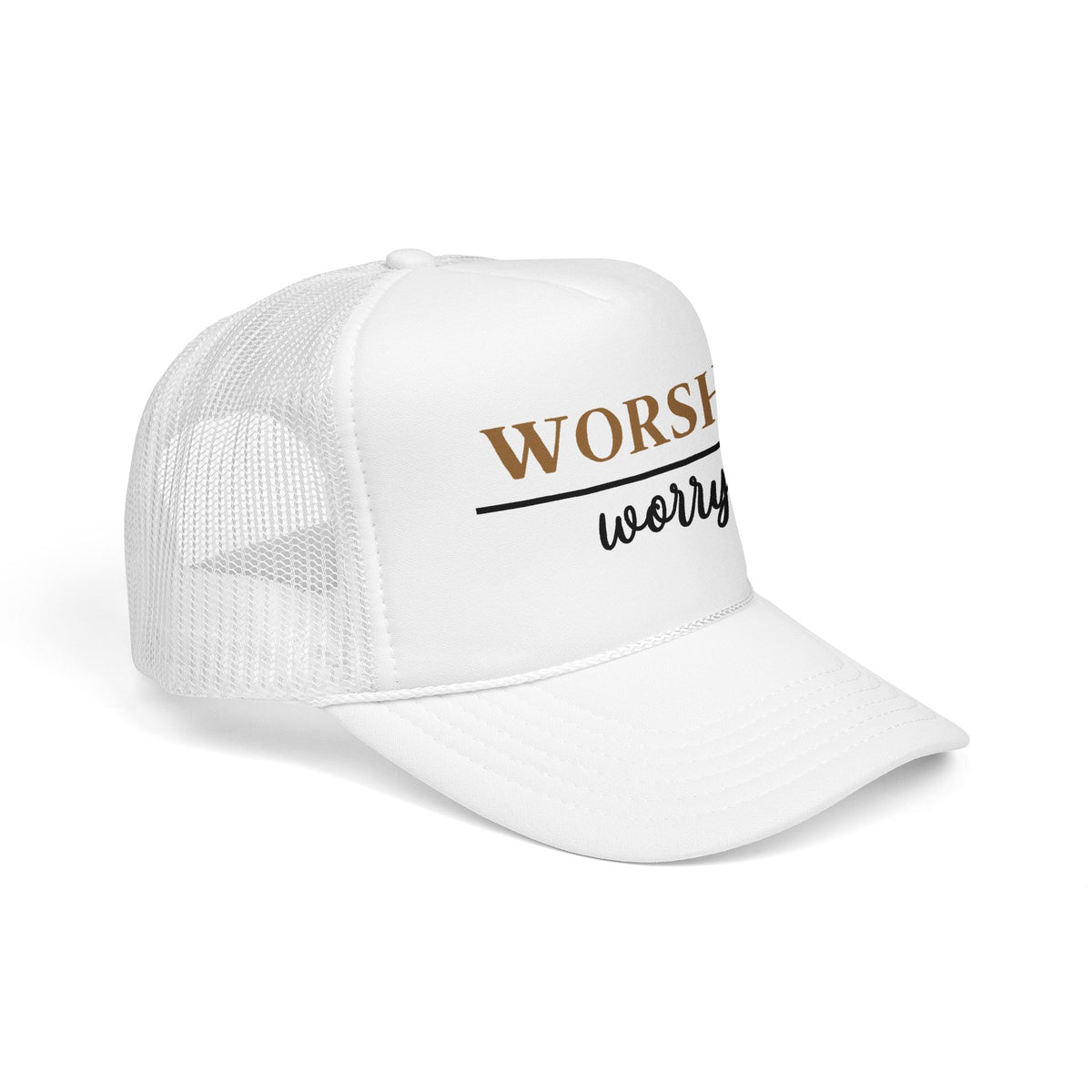 Worship Over Worry Trucker Hat