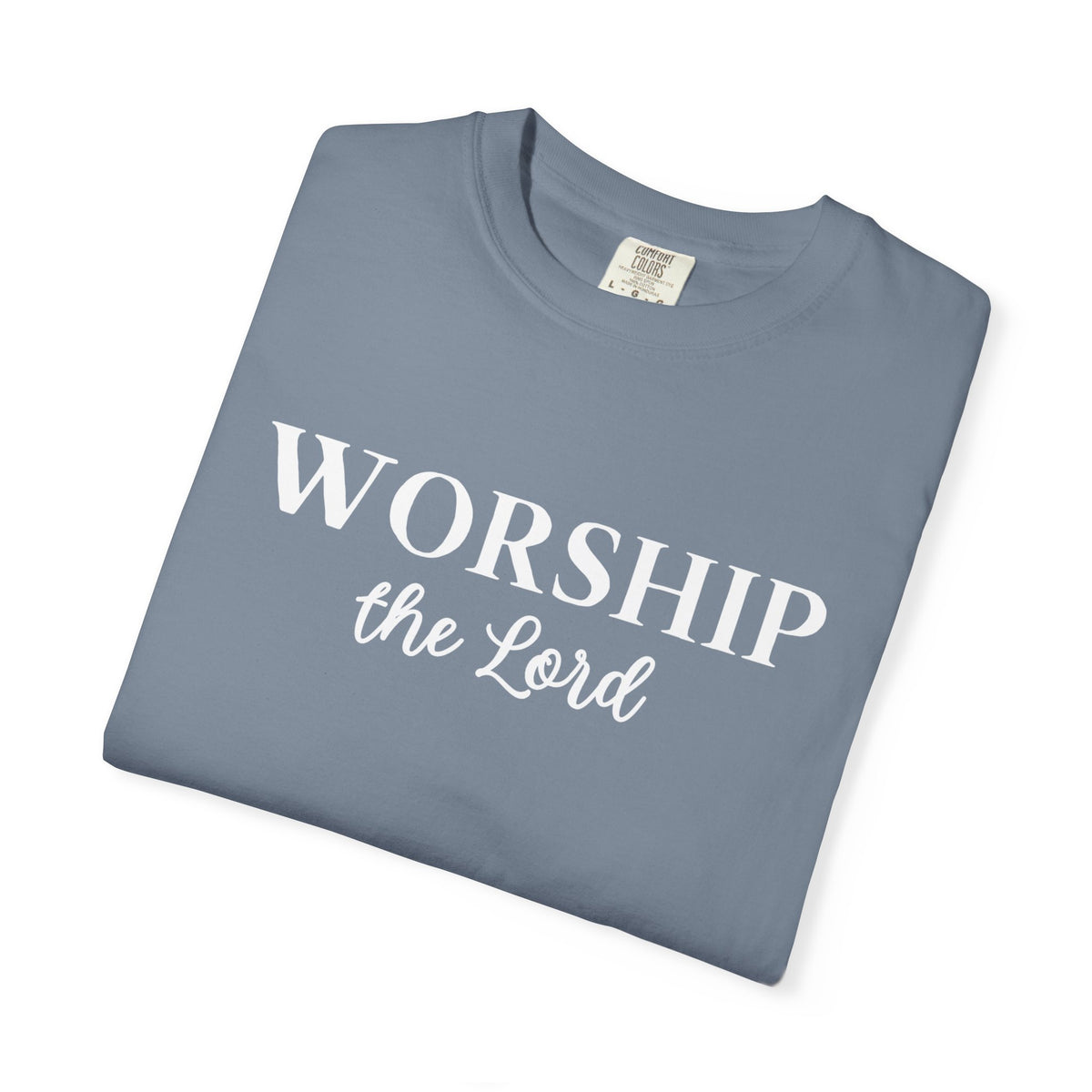 “Worship the Lord” Christian Faith T-Shirt