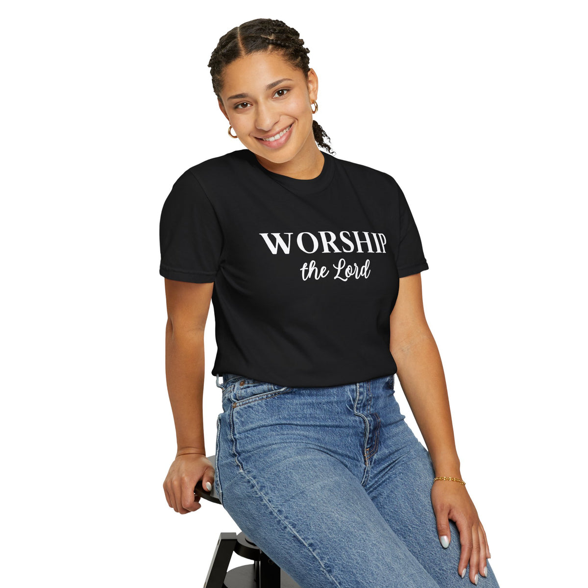 “Worship the Lord” Christian Faith T-Shirt