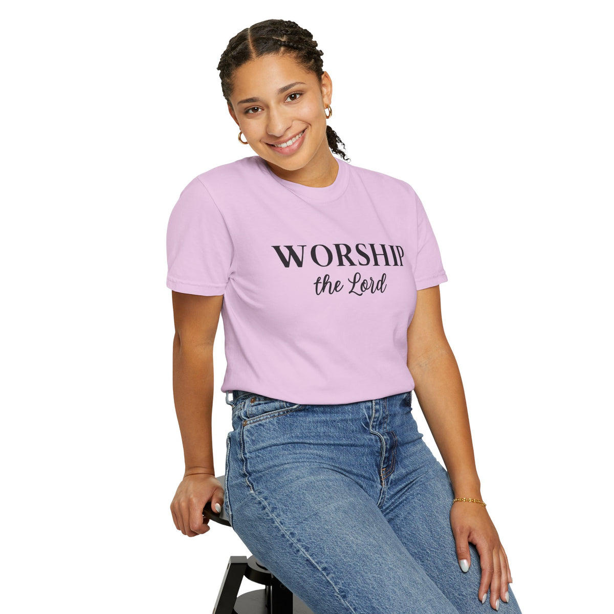 “Worship the Lord” Christian Faith T-Shirt