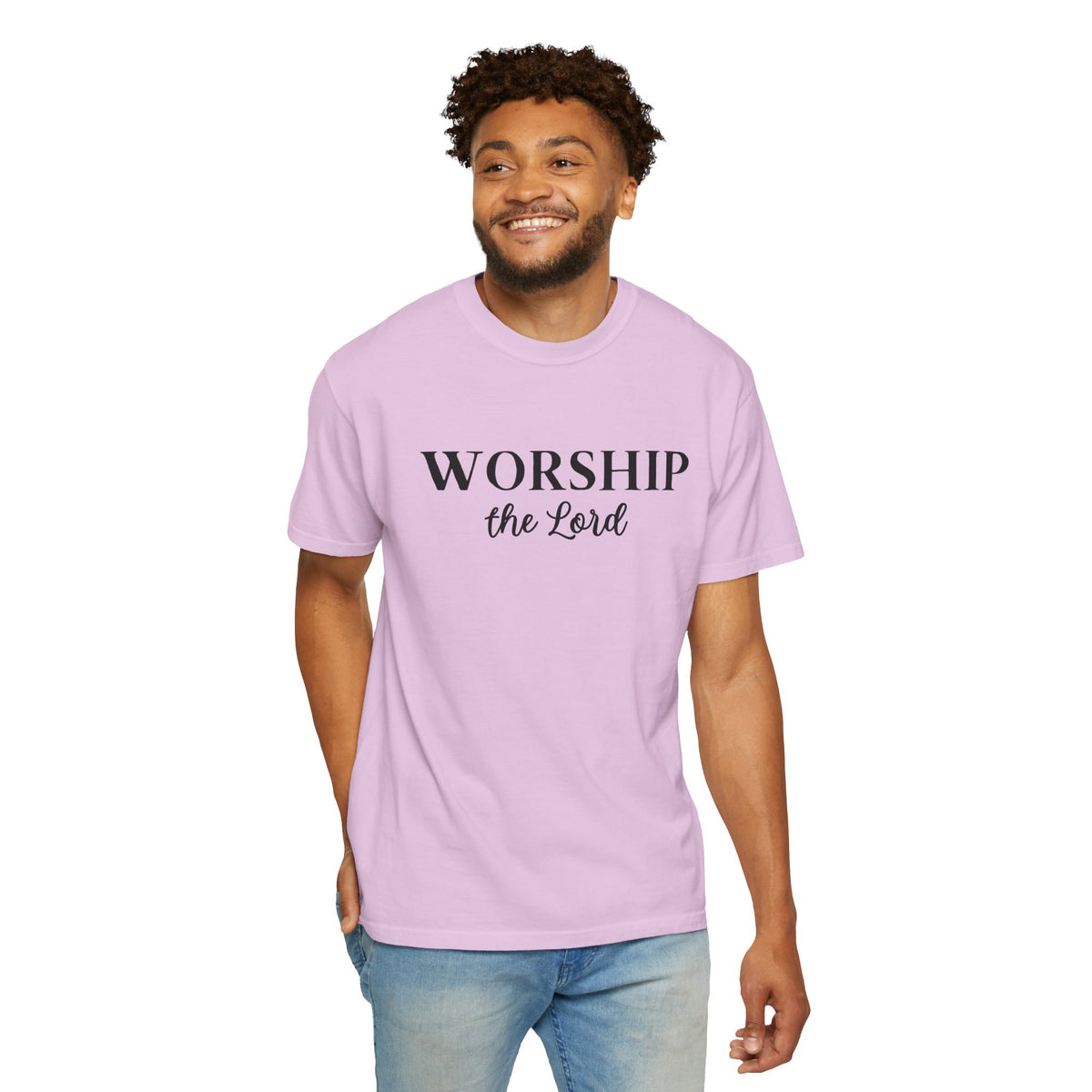 “Worship the Lord” Christian Faith T-Shirt