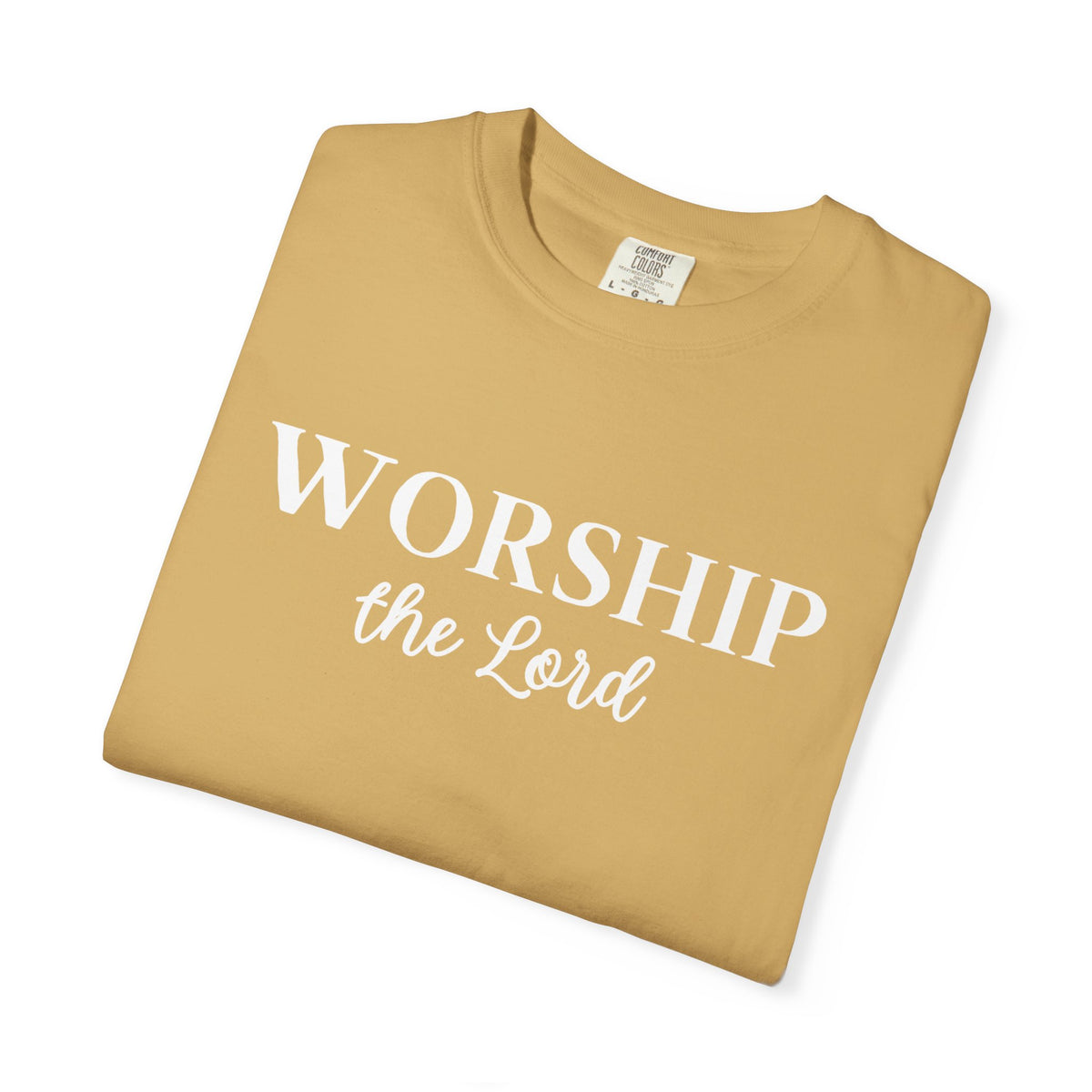 “Worship the Lord” Christian Faith T-Shirt