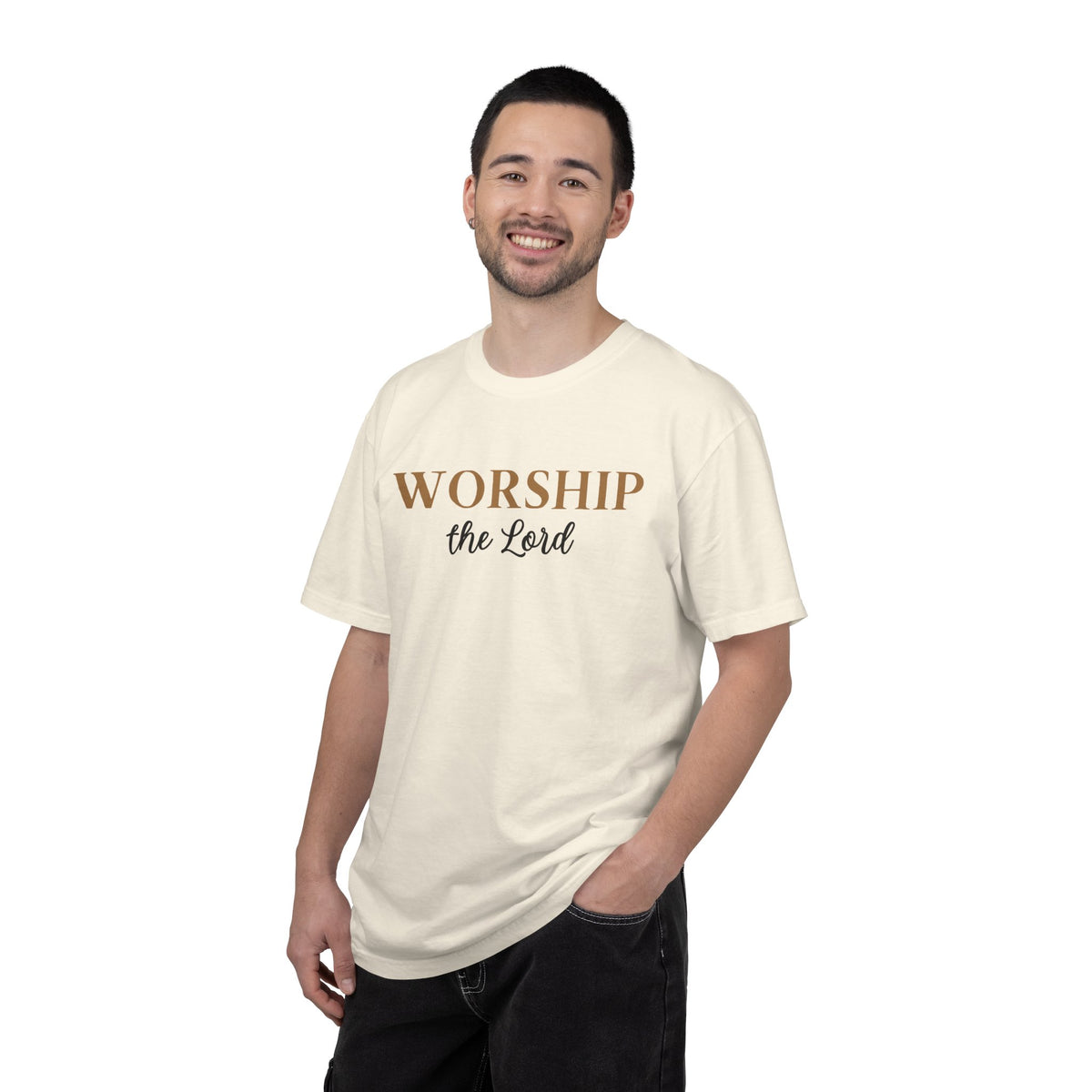“Worship the Lord” Christian Faith T-Shirt
