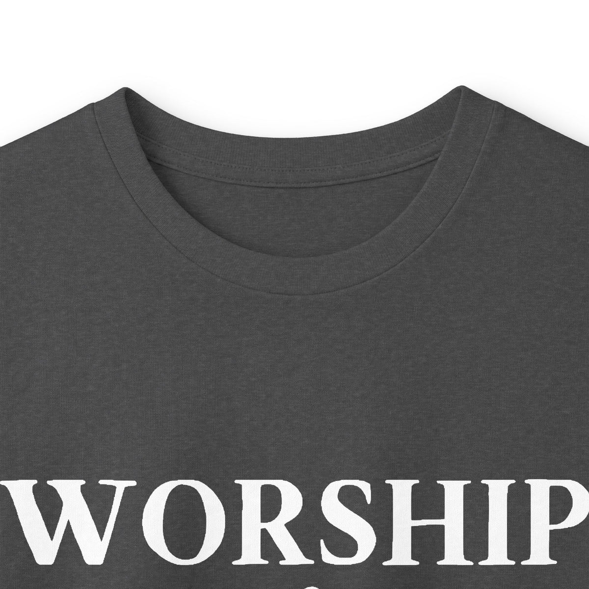 Worship the Lord Long Sleeve Tee — Christian Faith Graphic Shirt