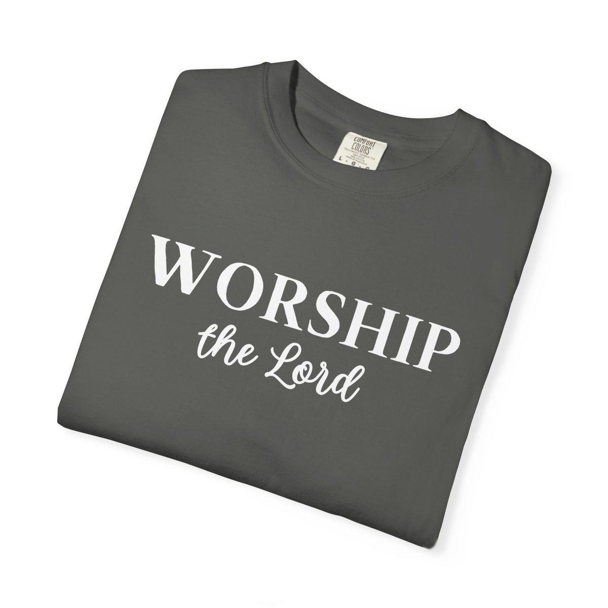 “Worship the Lord” Christian Faith T-Shirt