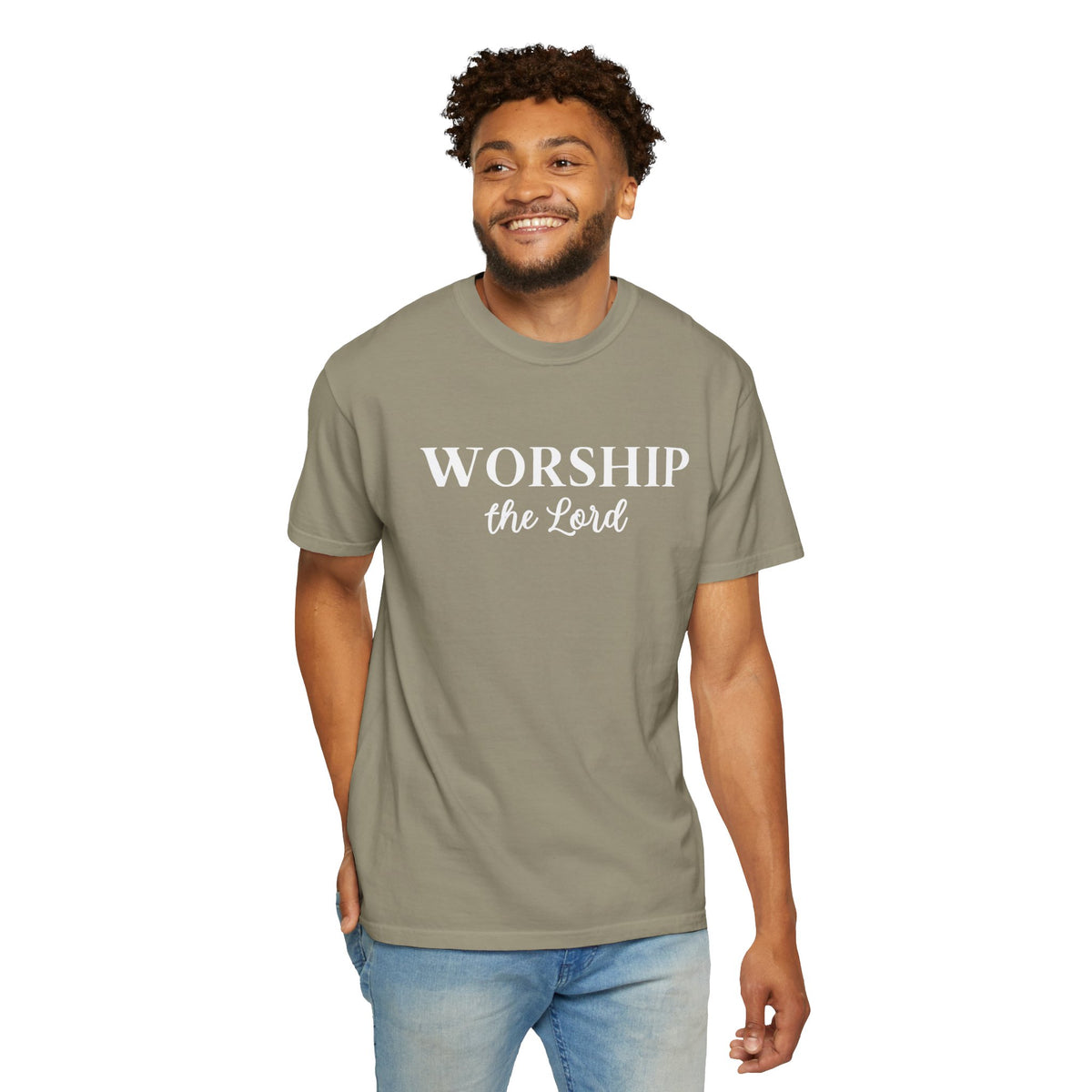 “Worship the Lord” Christian Faith T-Shirt