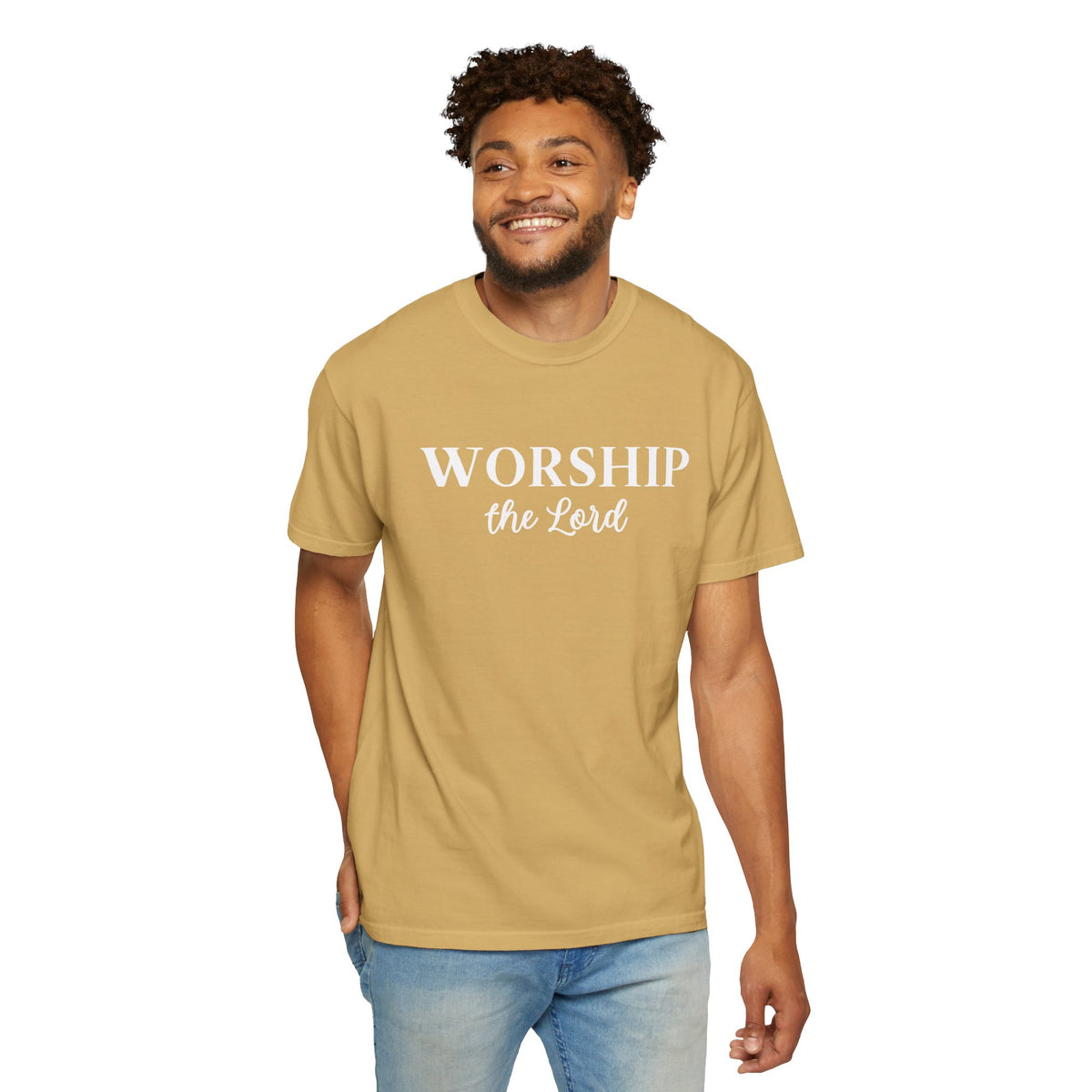 “Worship the Lord” Christian Faith T-Shirt