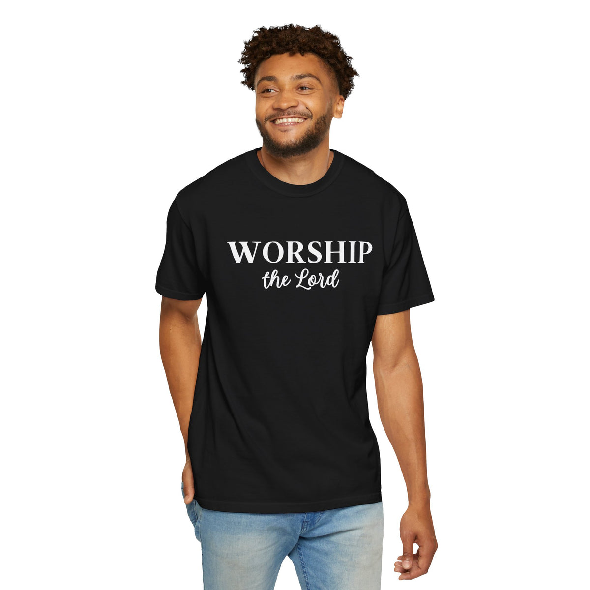 “Worship the Lord” Christian Faith T-Shirt