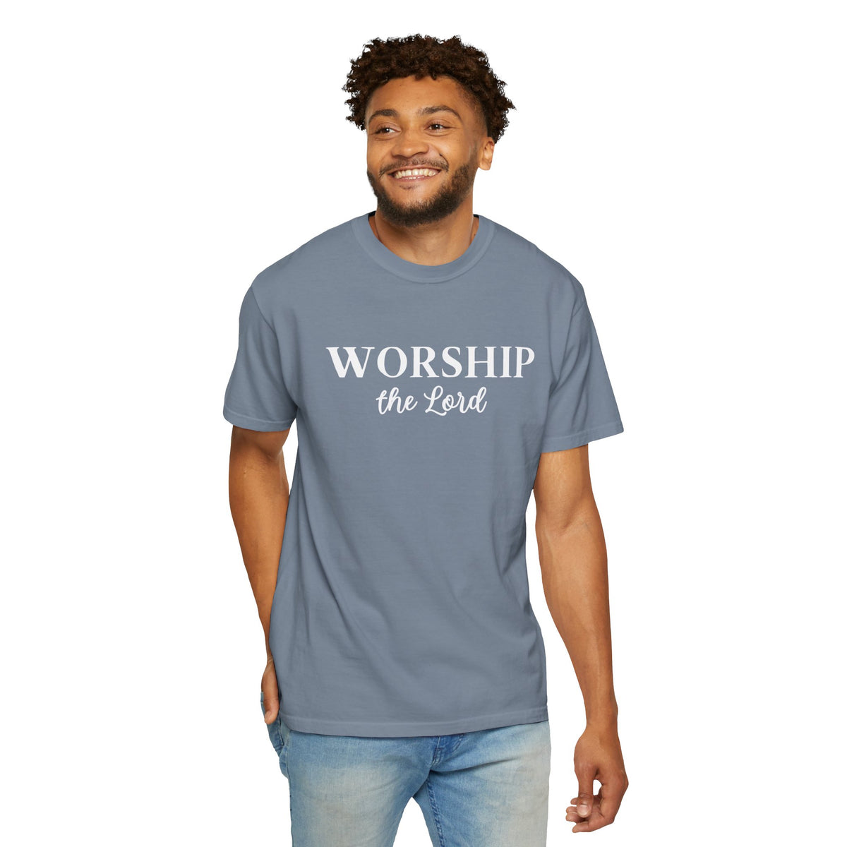 “Worship the Lord” Christian Faith T-Shirt