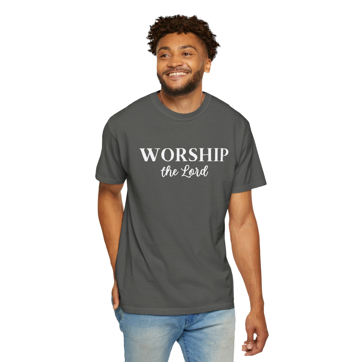 “Worship the Lord” Christian Faith T-Shirt