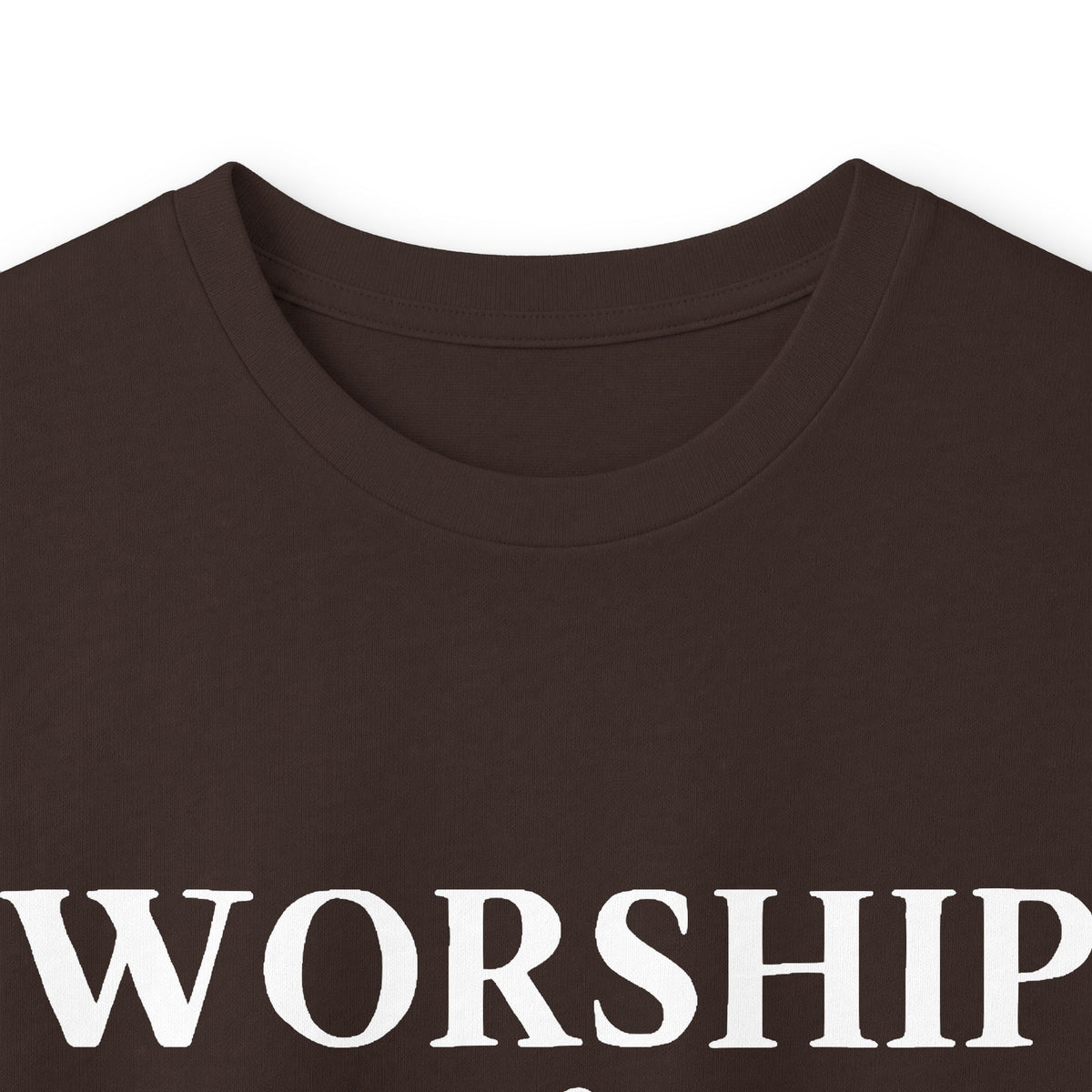Worship the Lord Long Sleeve Tee — Christian Faith Graphic Shirt