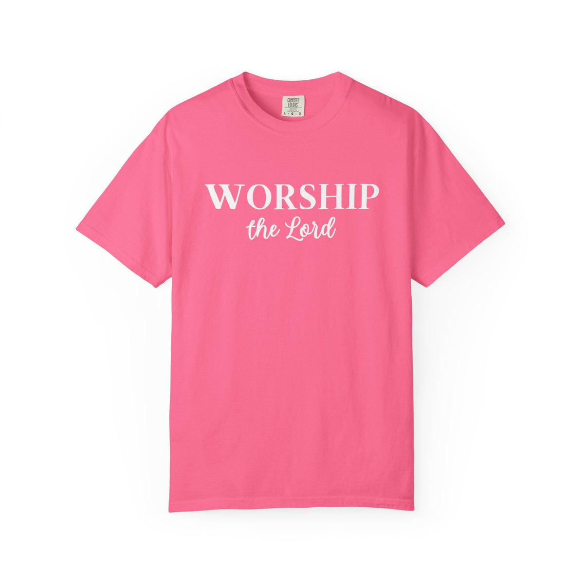 “Worship the Lord” Christian Faith T-Shirt