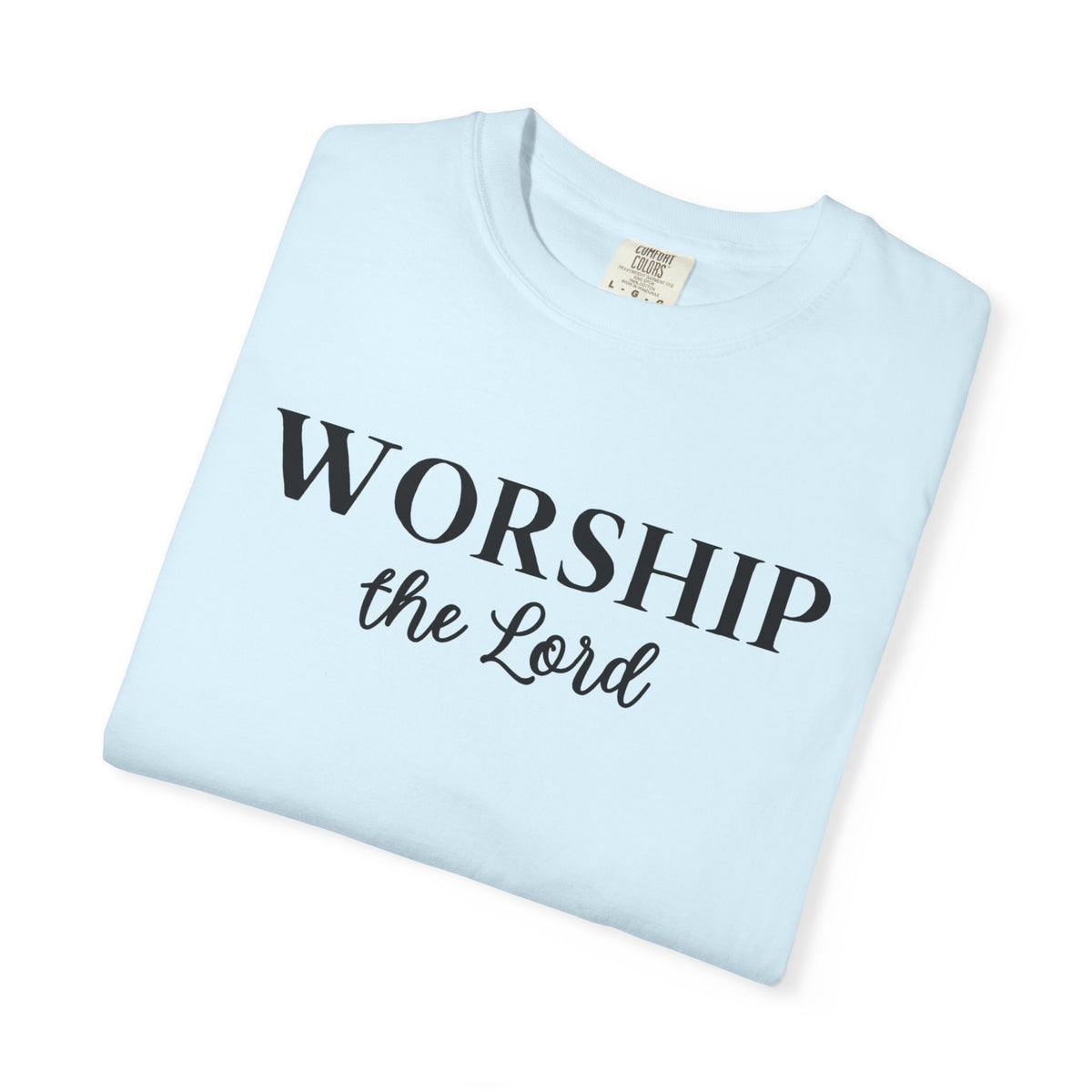 “Worship the Lord” Christian Faith T-Shirt