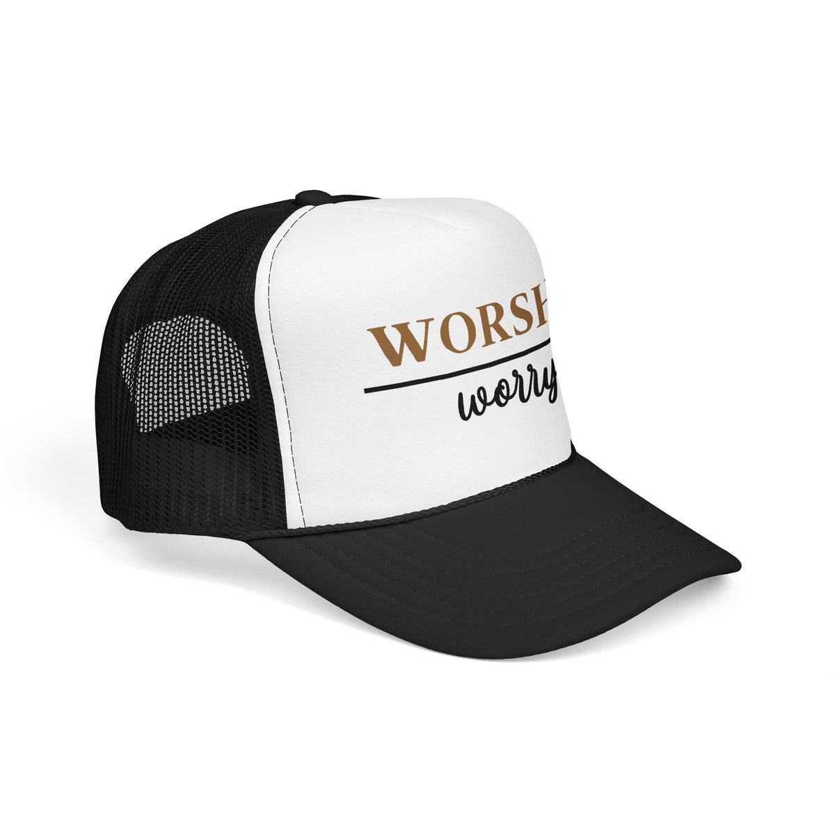 Worship Over Worry Trucker Hat