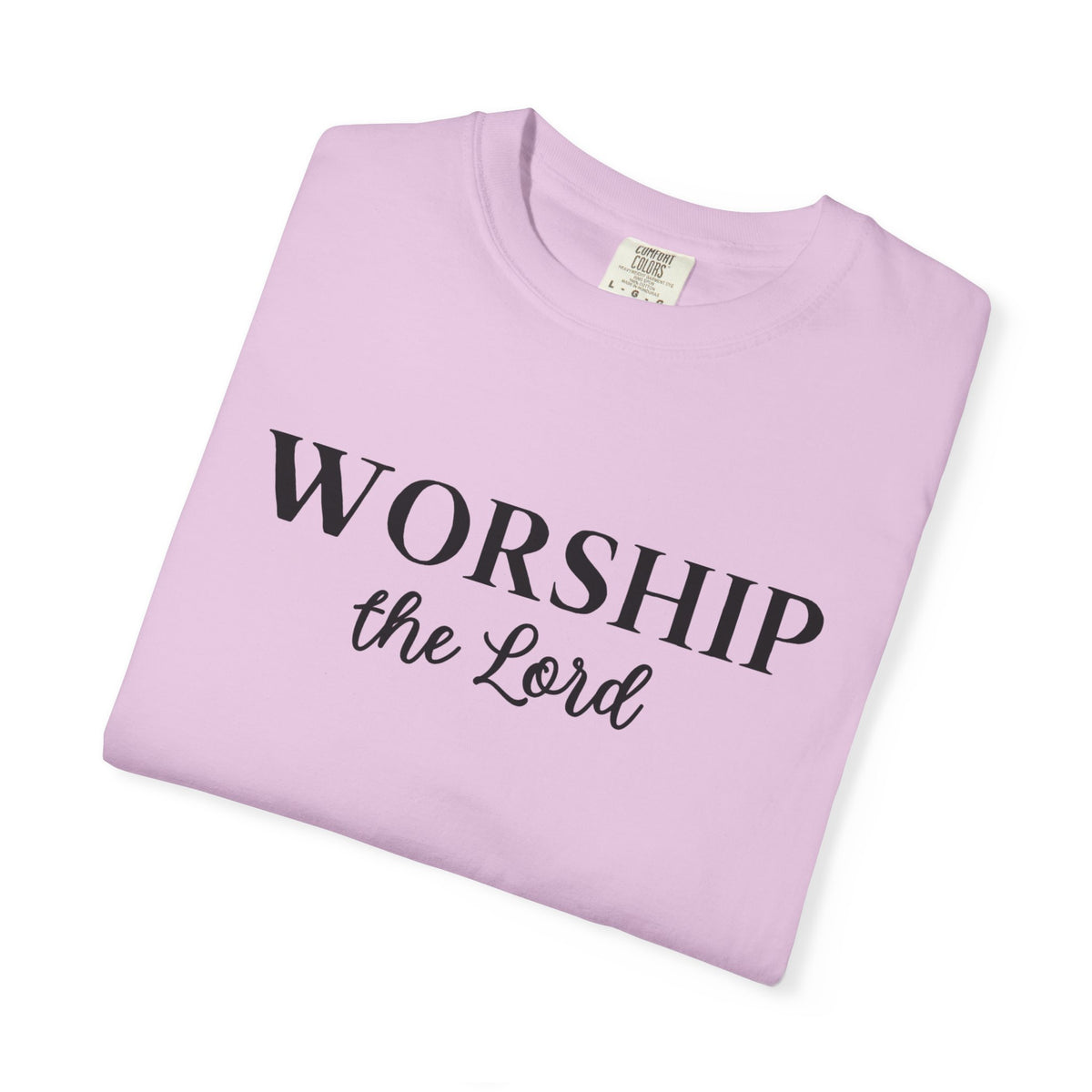 “Worship the Lord” Christian Faith T-Shirt