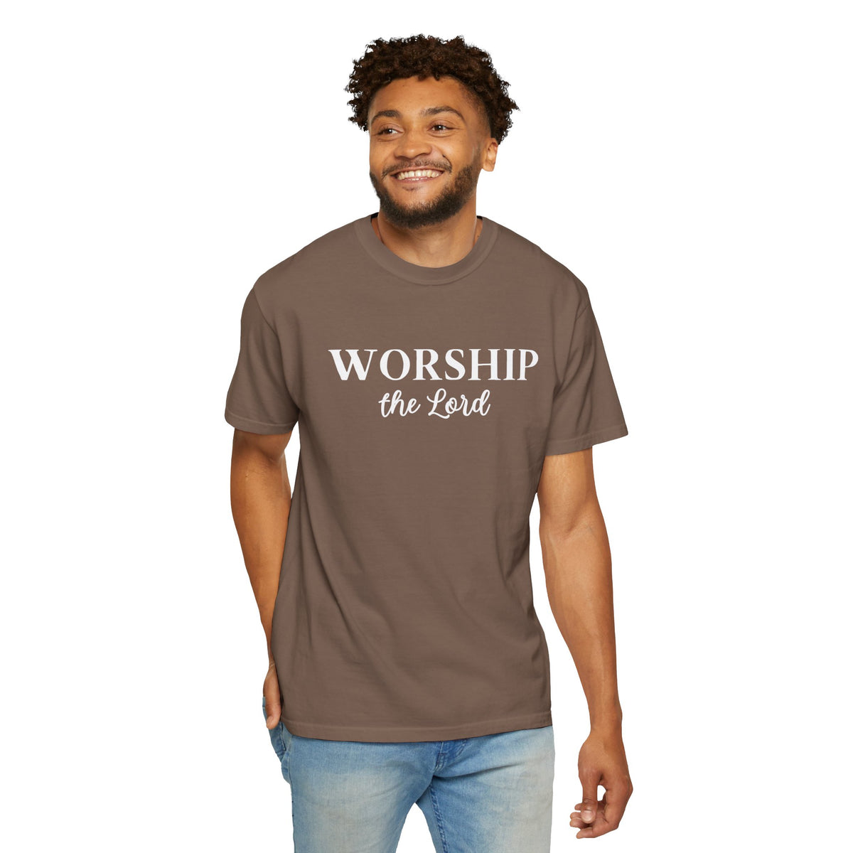 “Worship the Lord” Christian Faith T-Shirt