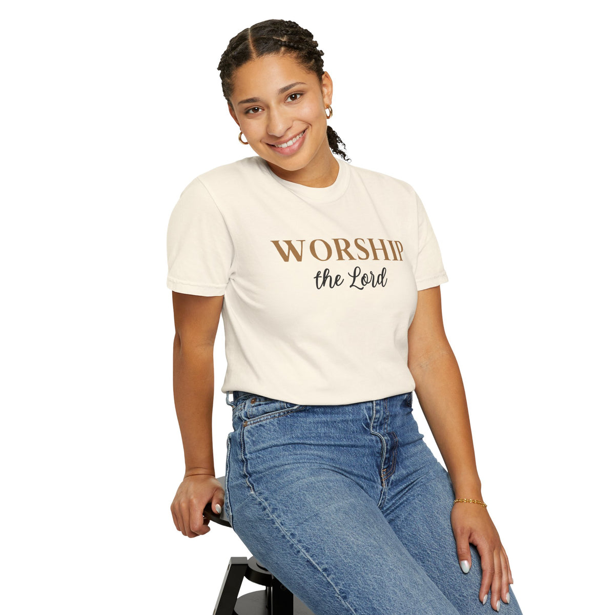 “Worship the Lord” Christian Faith T-Shirt