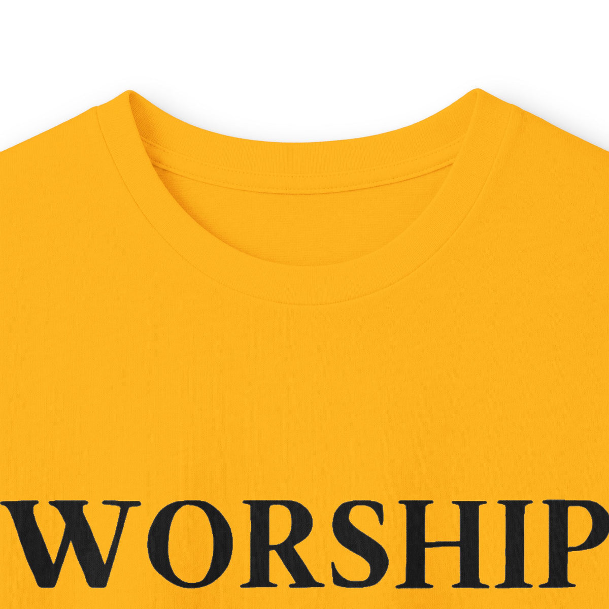 Worship the Lord Long Sleeve Tee — Christian Faith Graphic Shirt