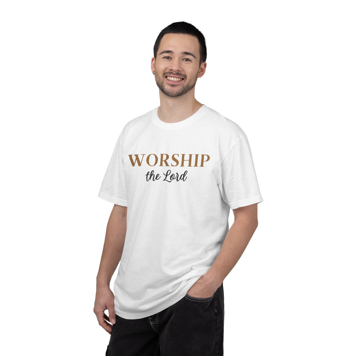 “Worship the Lord” Christian Faith T-Shirt