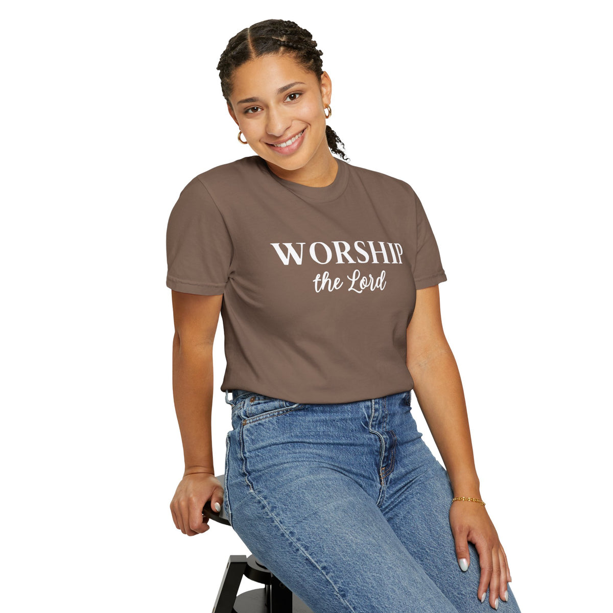 “Worship the Lord” Christian Faith T-Shirt