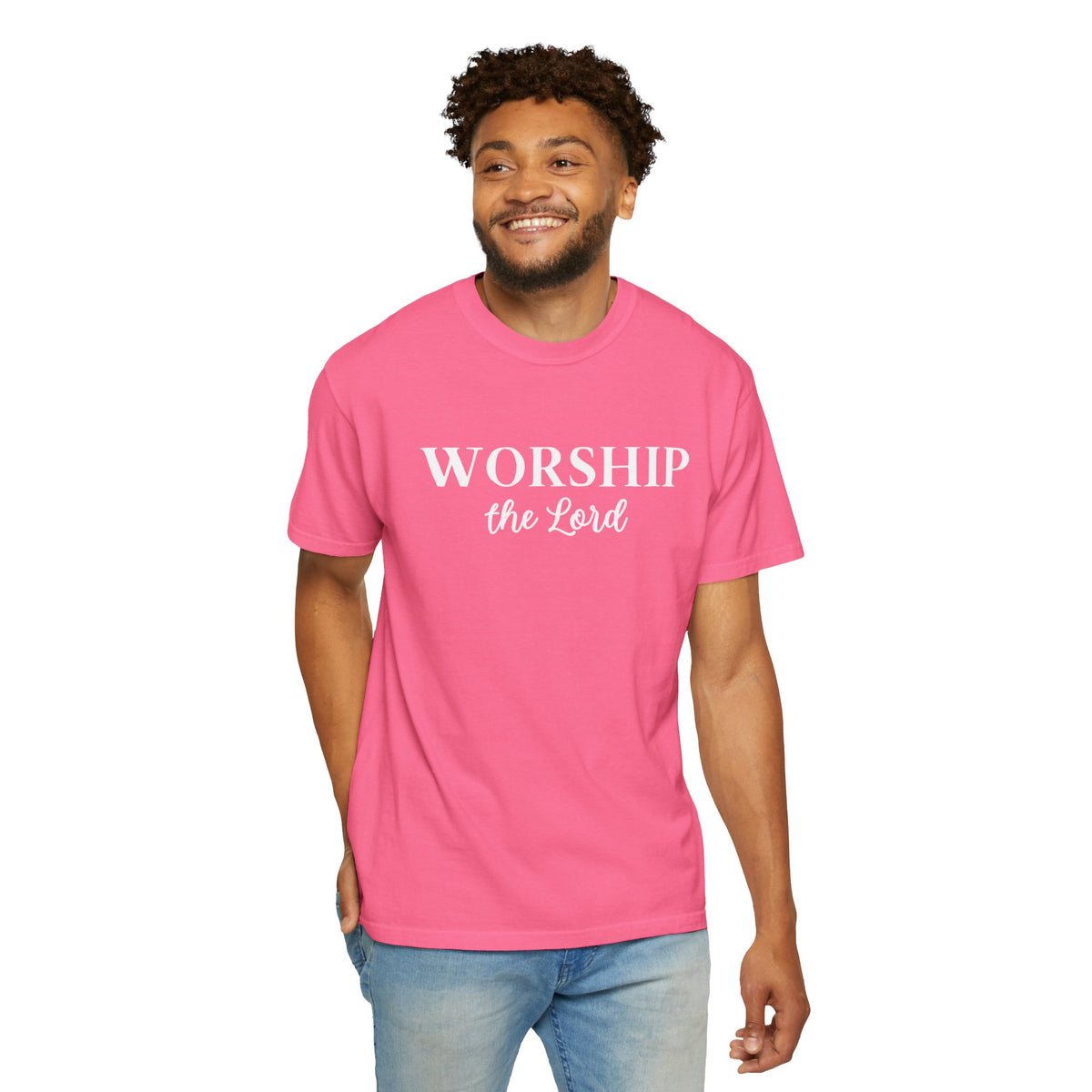 “Worship the Lord” Christian Faith T-Shirt