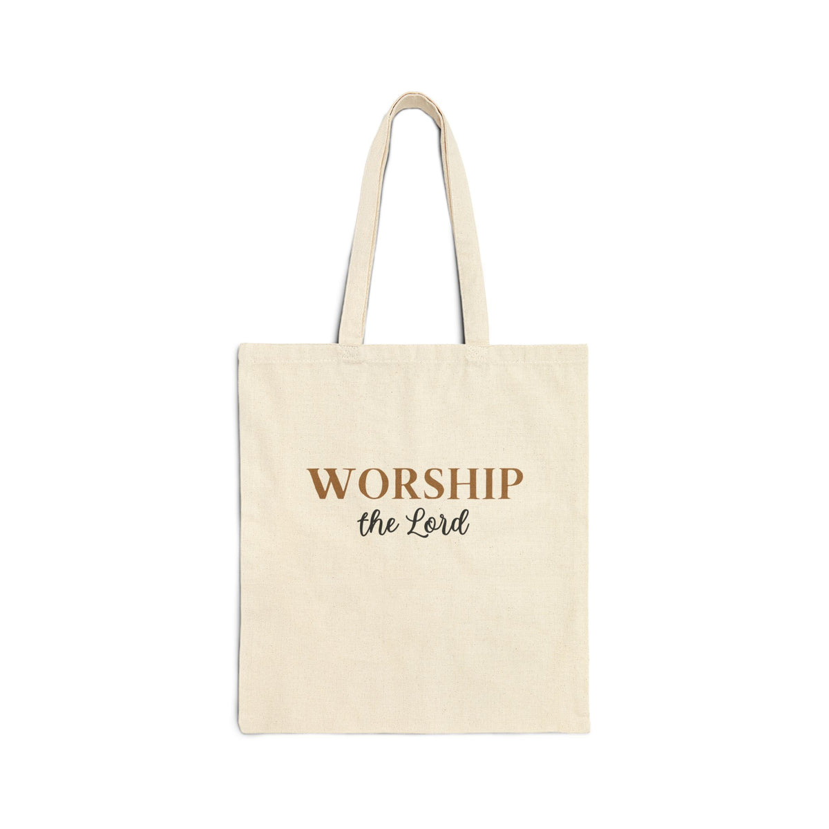 Worship the Lord | Canvas Tote