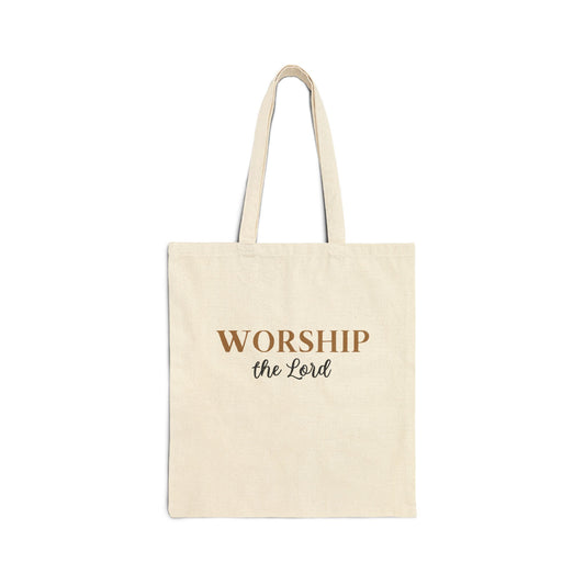 Worship the Lord | Canvas Tote