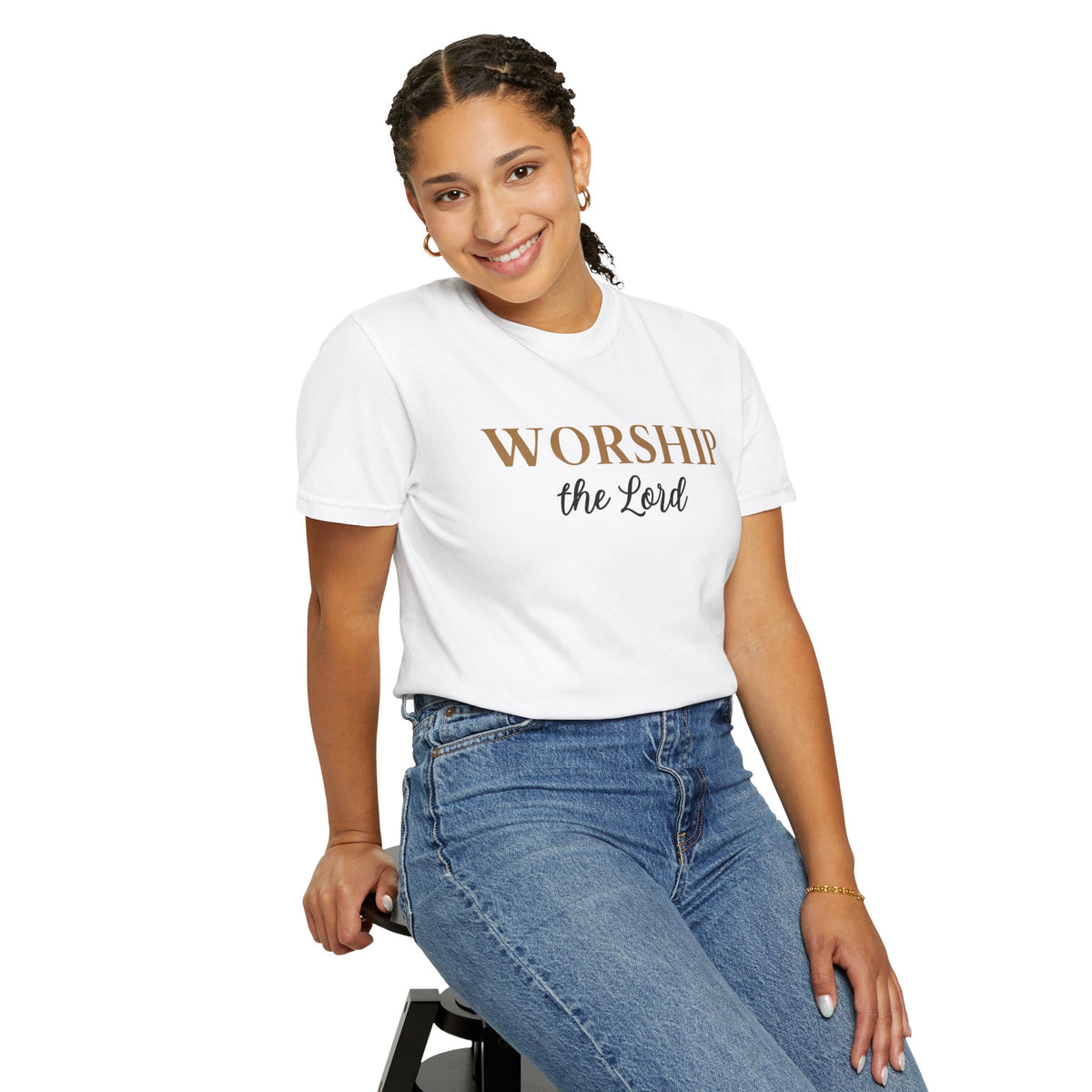 “Worship the Lord” Christian Faith T-Shirt