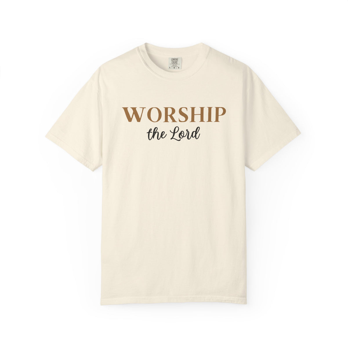 “Worship the Lord” Christian Faith T-Shirt
