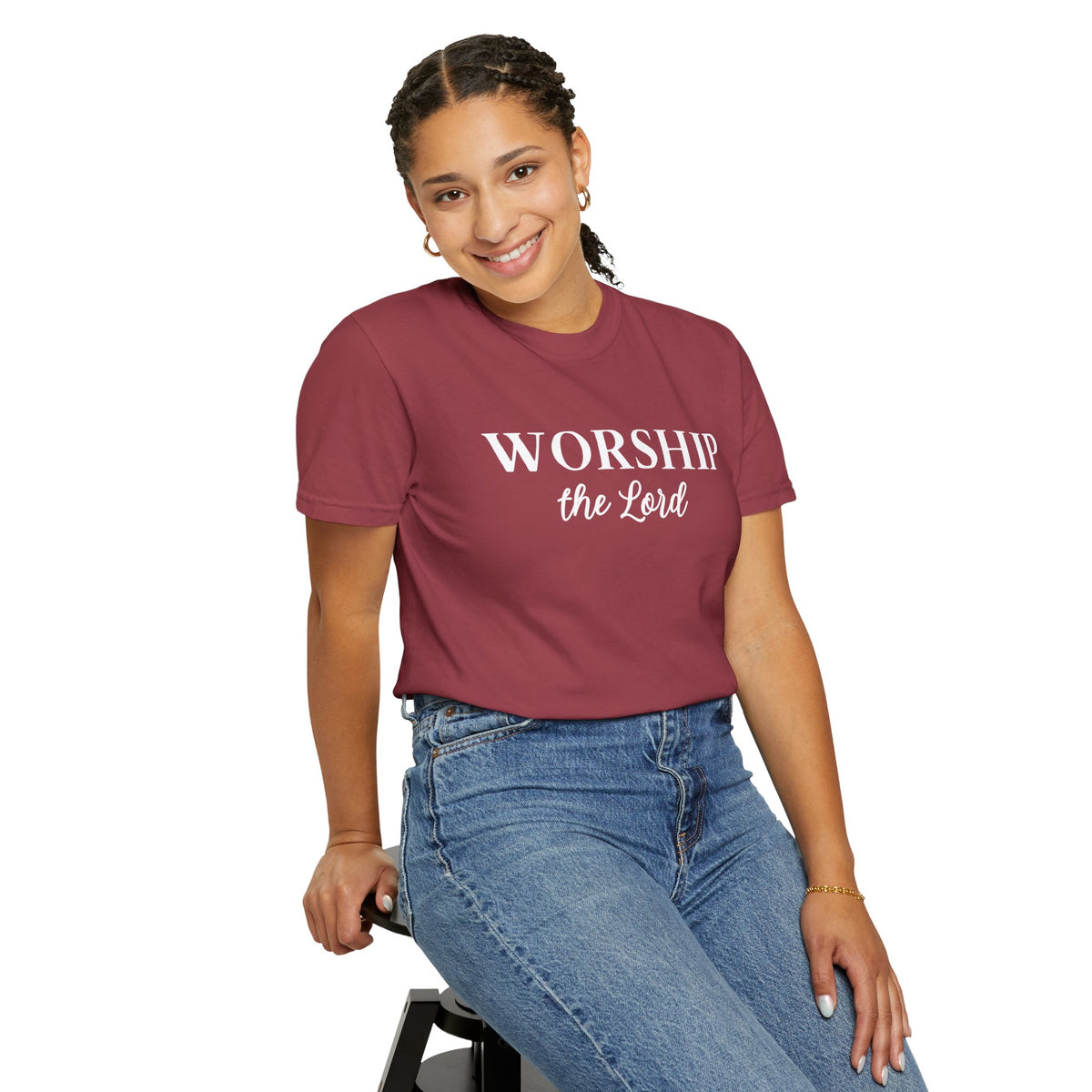 “Worship the Lord” Christian Faith T-Shirt