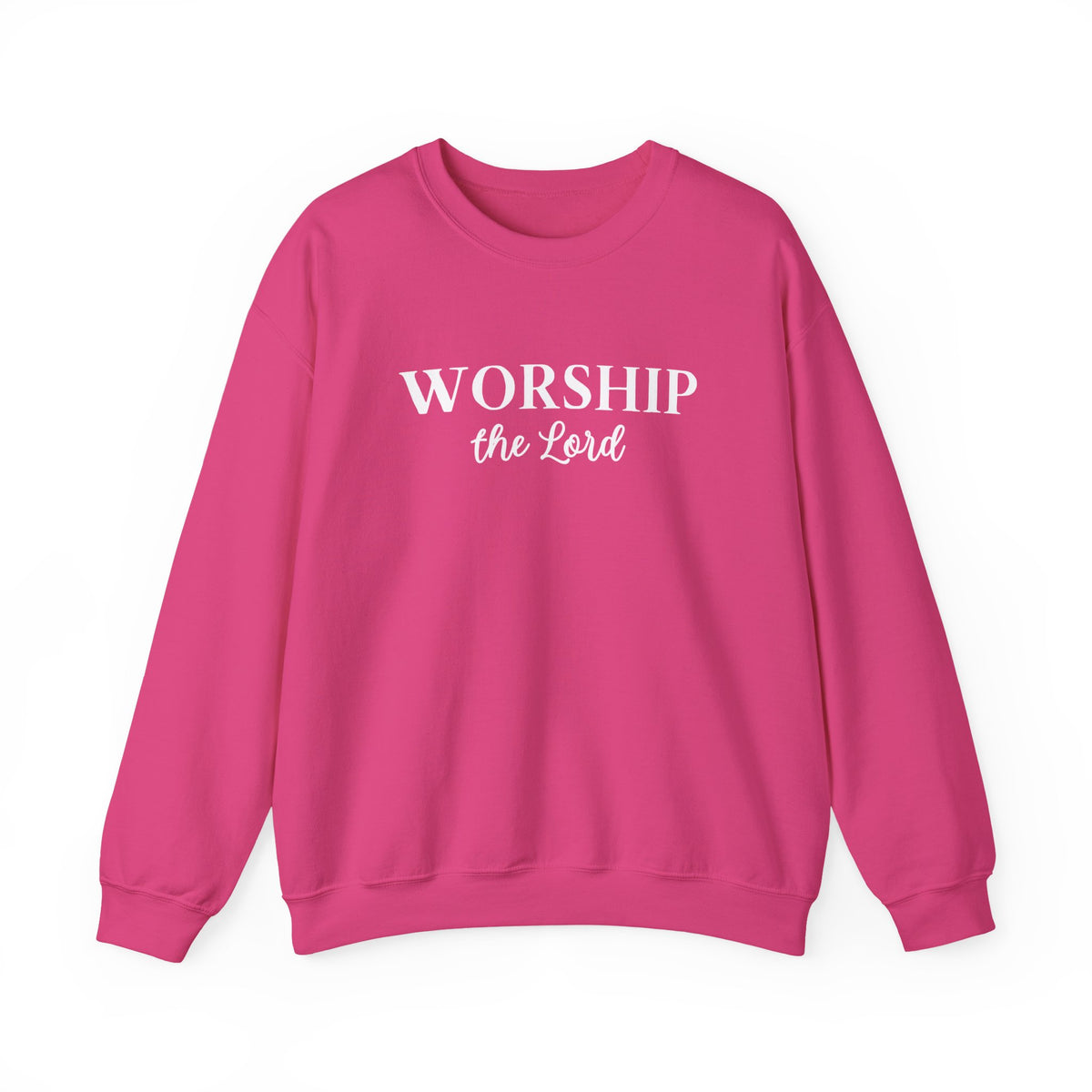 Worship the Lord Crewneck Sweatshirt
