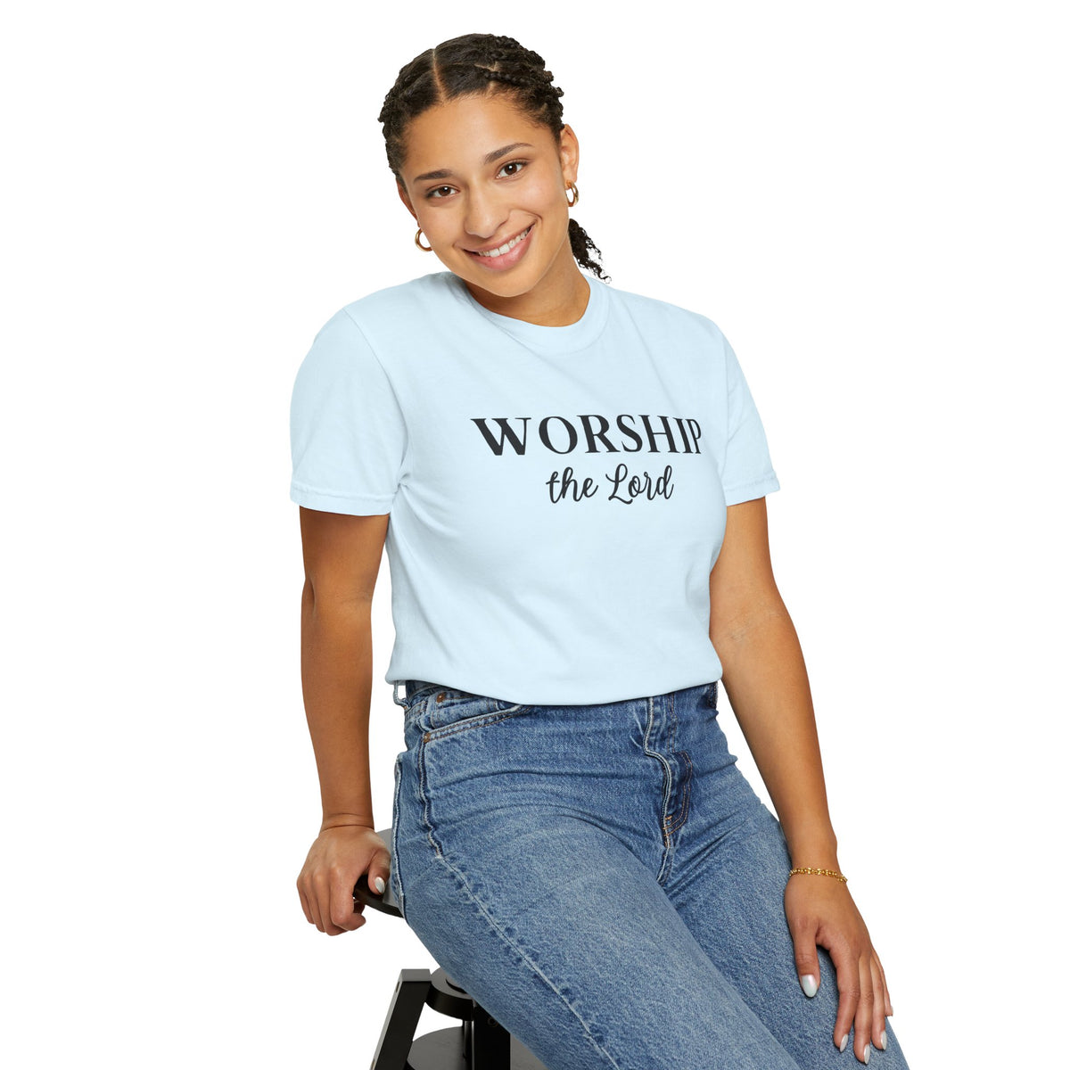 “Worship the Lord” Christian Faith T-Shirt