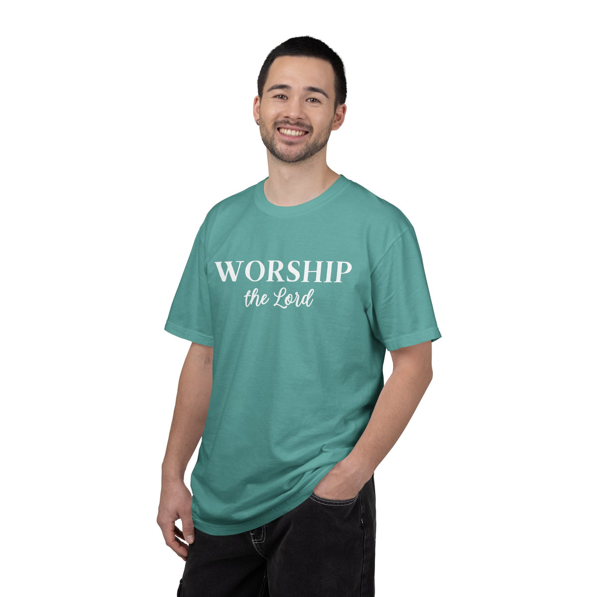 “Worship the Lord” Christian Faith T-Shirt