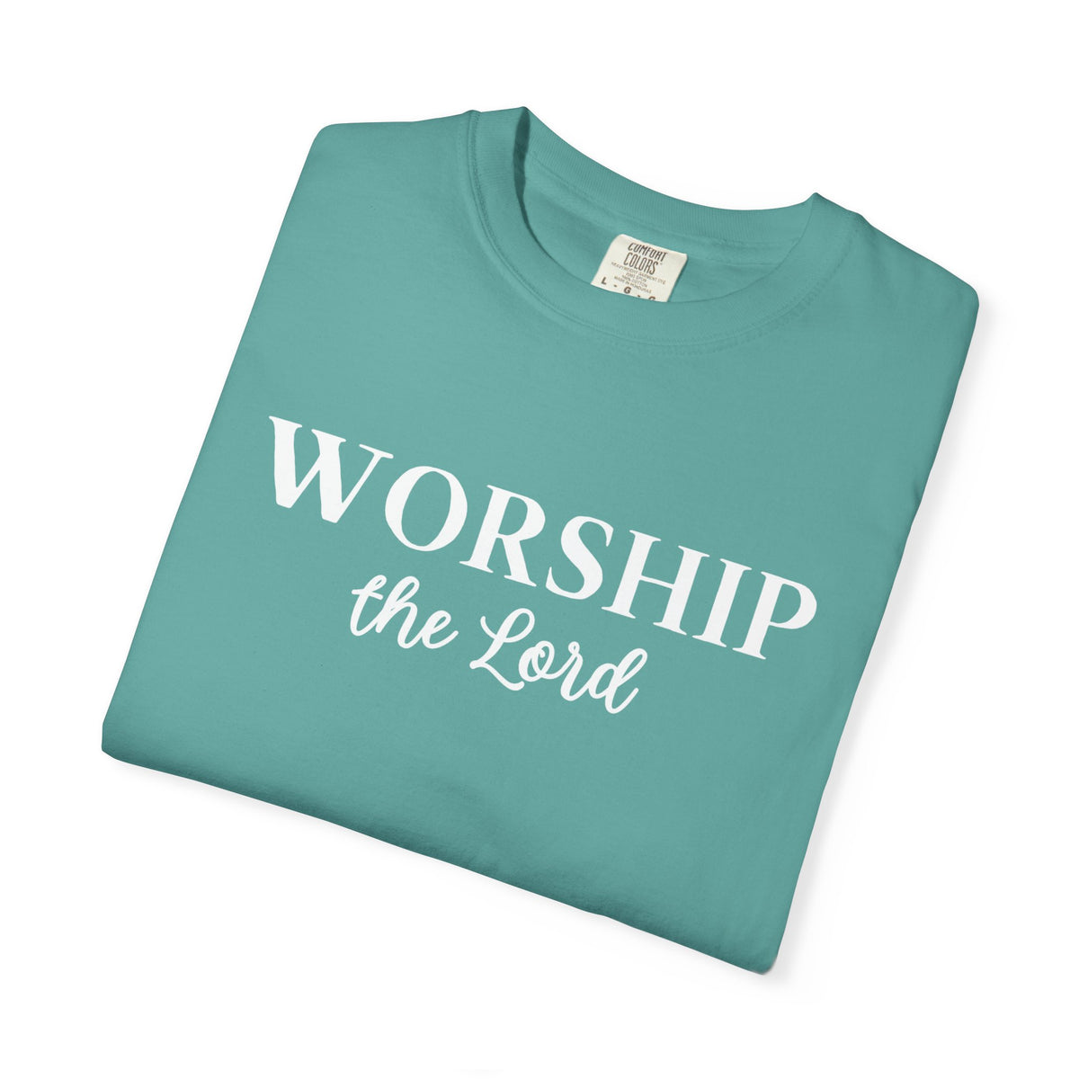“Worship the Lord” Christian Faith T-Shirt