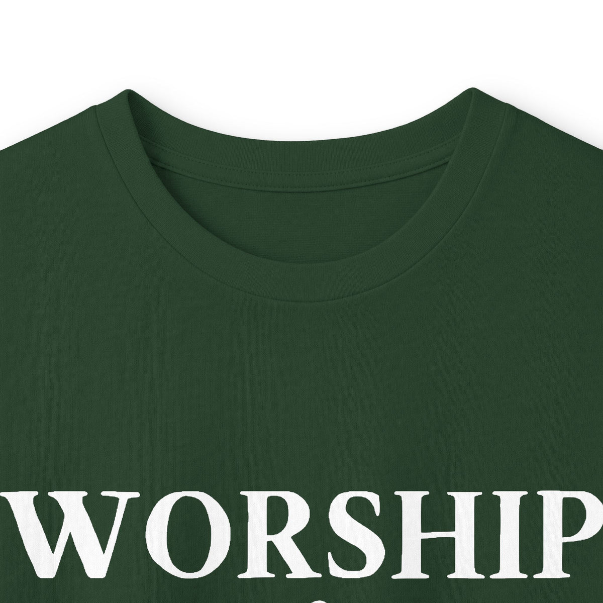 Worship the Lord Long Sleeve Tee — Christian Faith Graphic Shirt