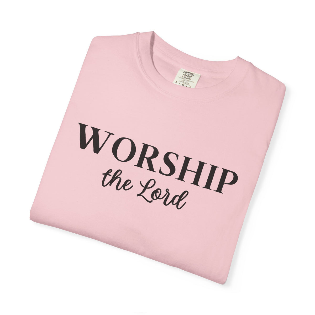 “Worship the Lord” Christian Faith T-Shirt