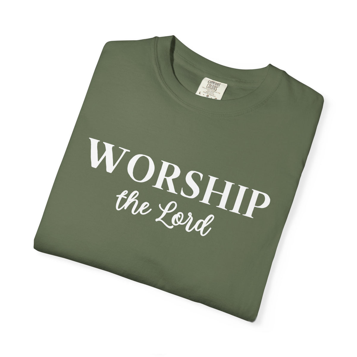 “Worship the Lord” Christian Faith T-Shirt