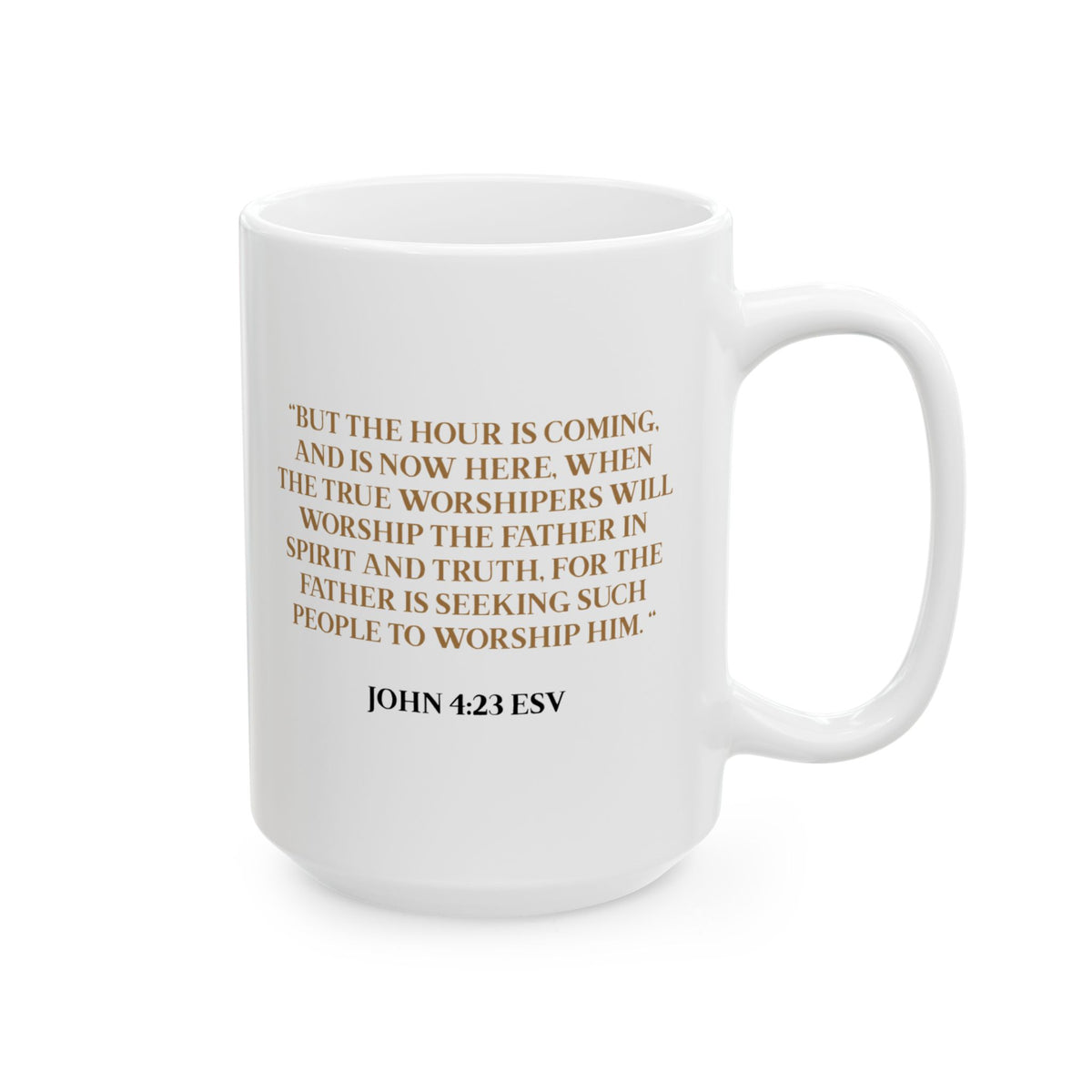 Worship Leader Ceramic Mug – Inspirational Scripture Coffee Cup (11oz/15oz)