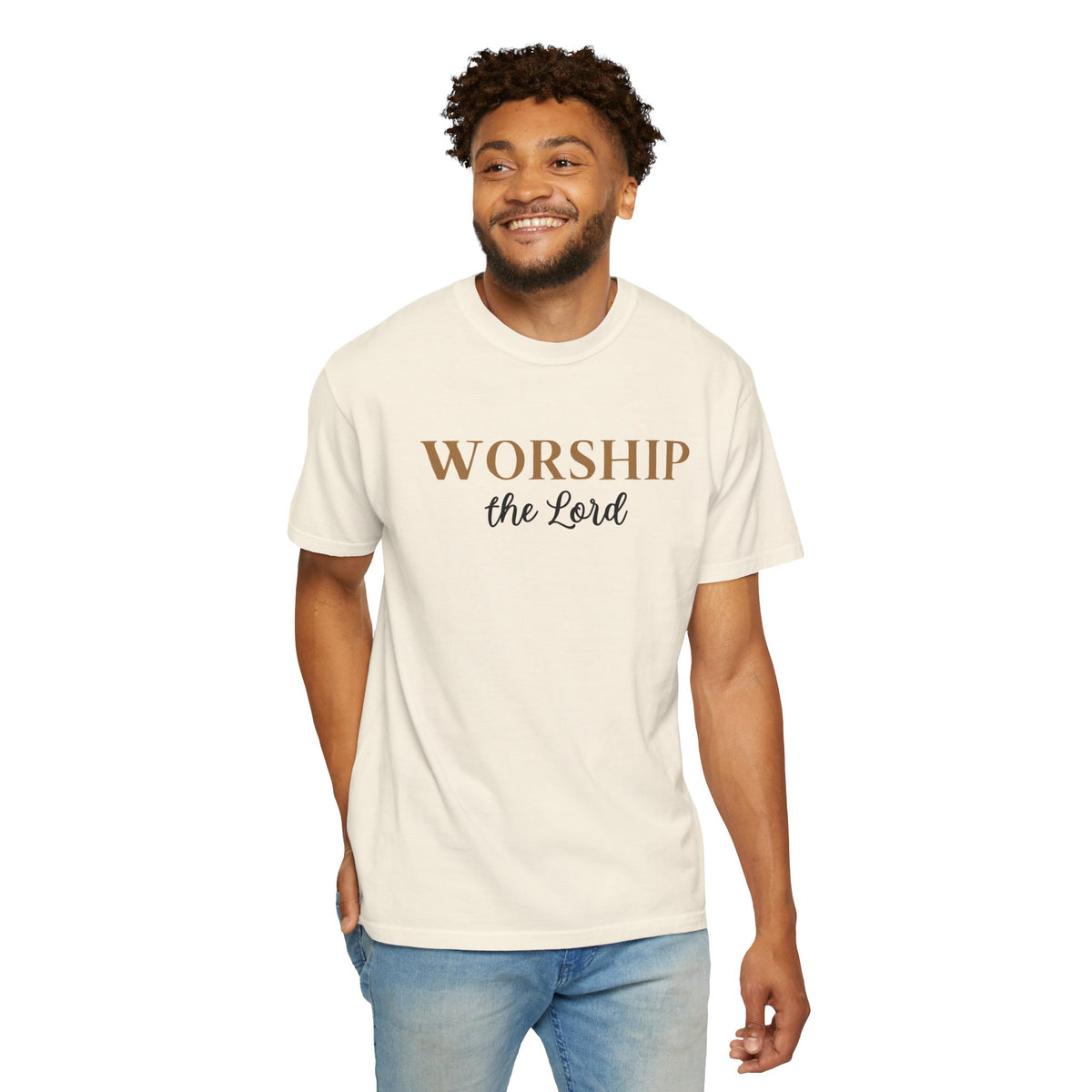 “Worship the Lord” Christian Faith T-Shirt